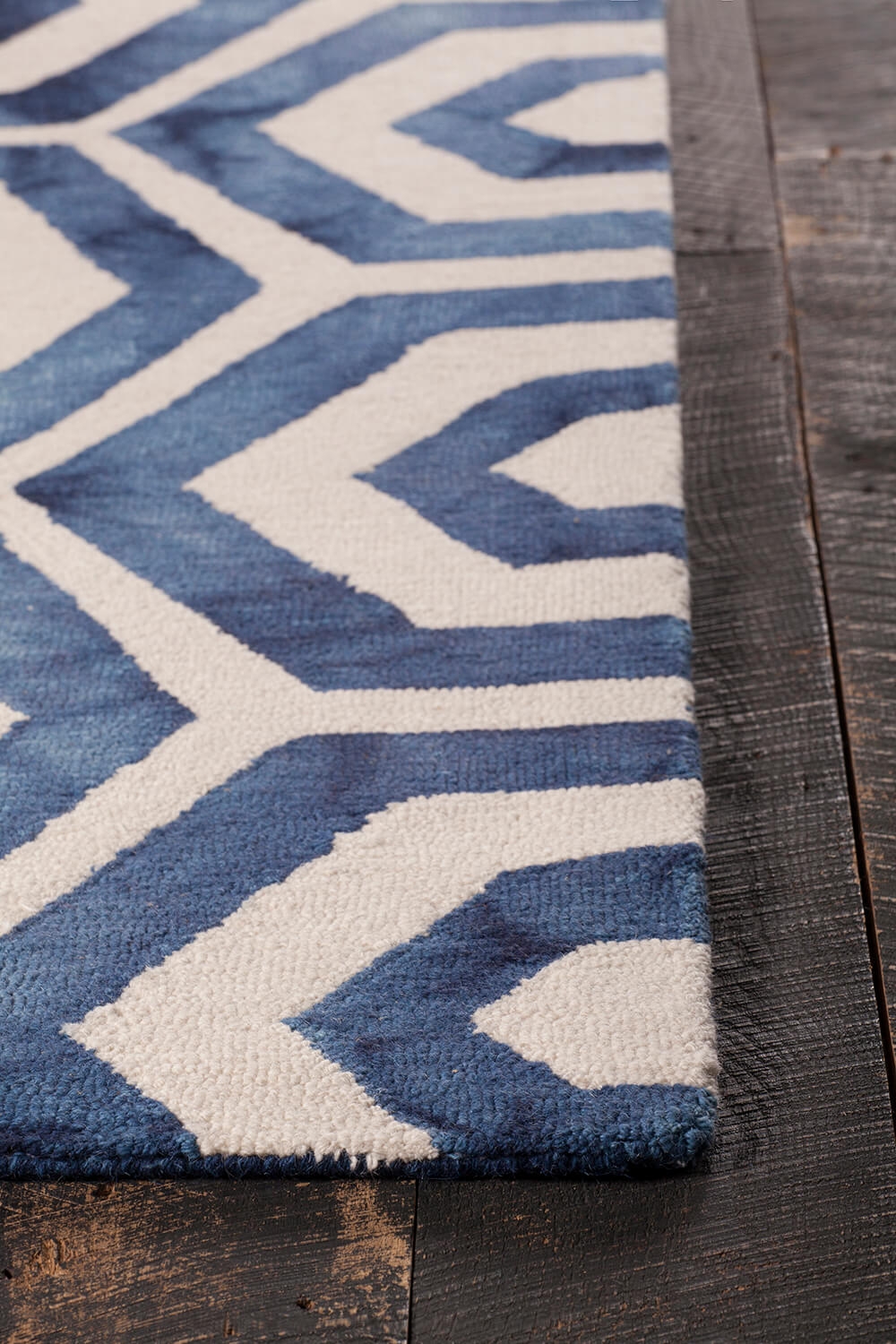 Elvo Wool Rectangular Hand-tufted Rug, 5' x 7'6"