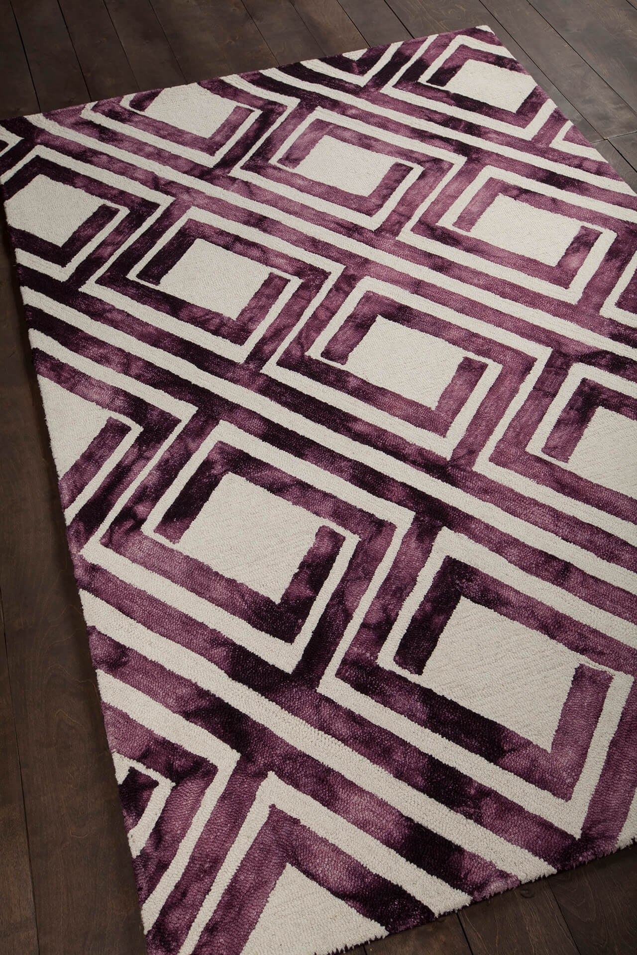 Elvo Wool Rectangular Hand-tufted Rug