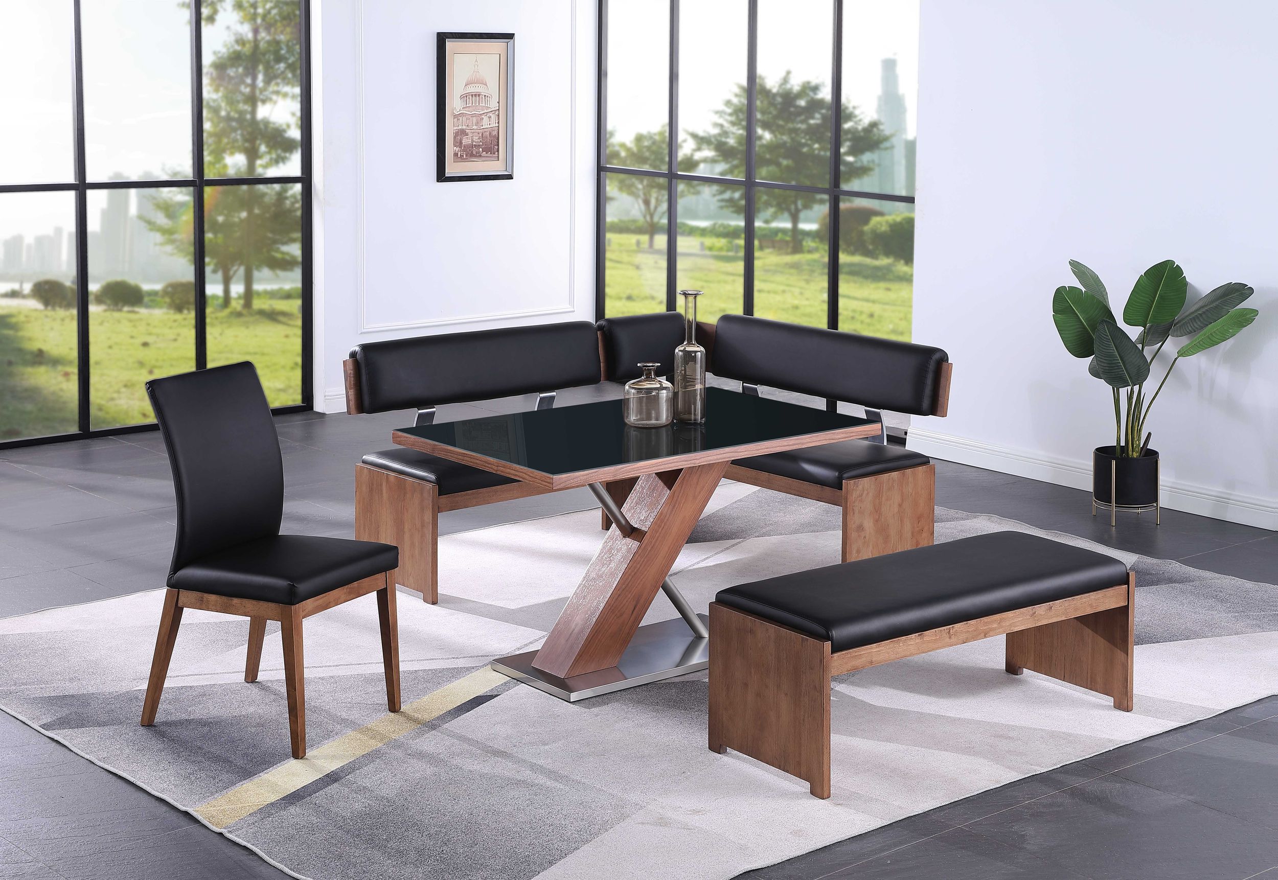 Emma Faux Leather Nook