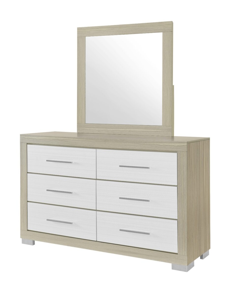 Emma Platform Storage Bedroom Set with LED and USB