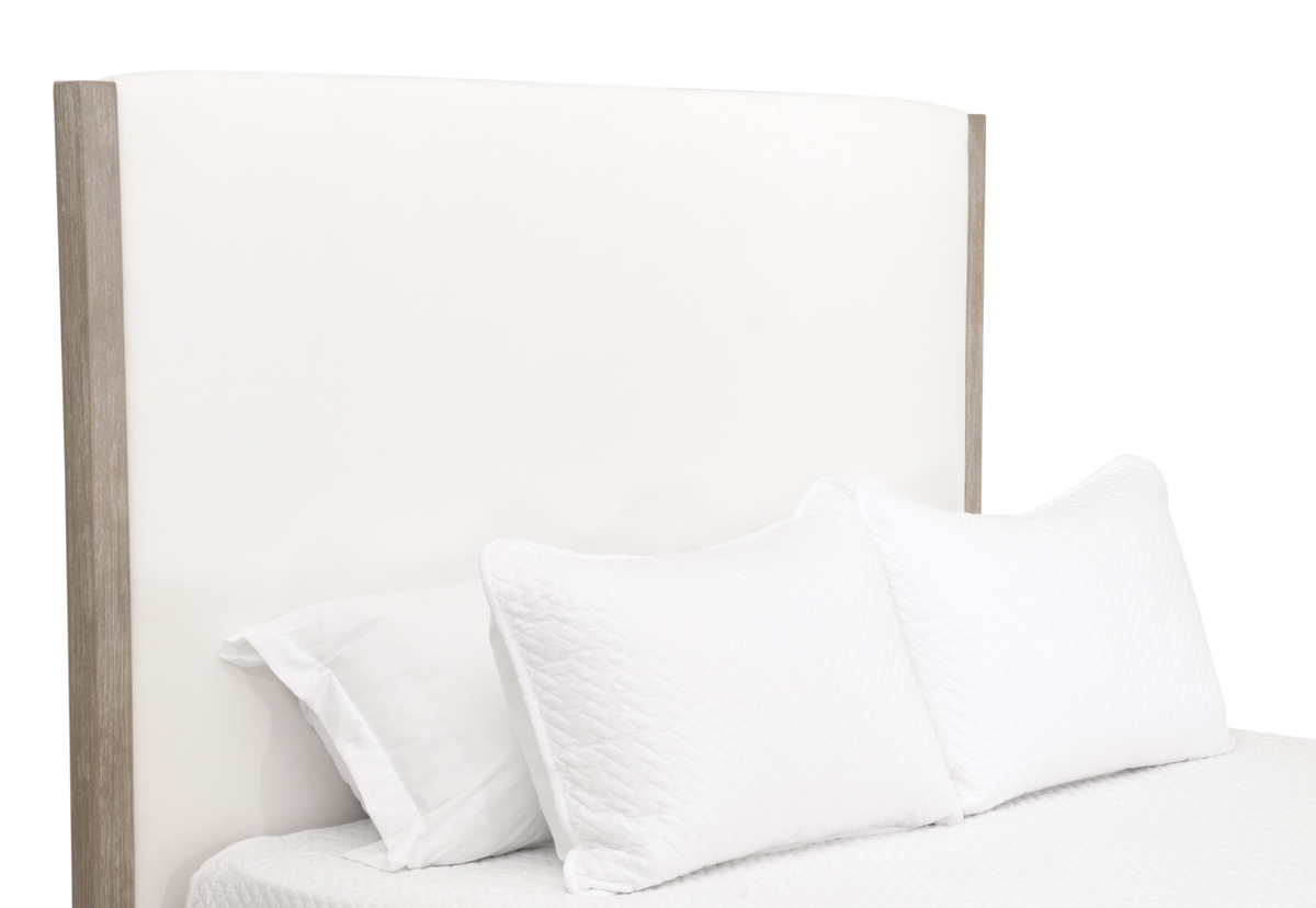 Emmett Fabric/Wood Panel Bed