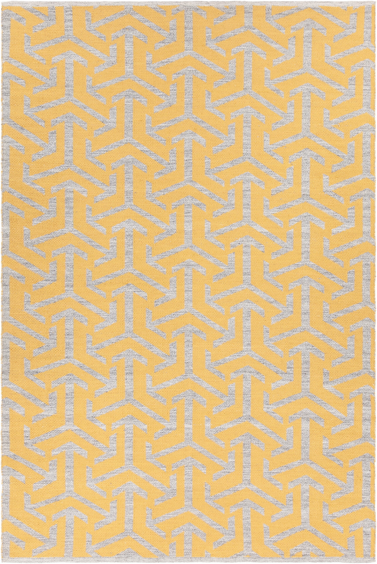 Enaya Recycled Polyester Rectangular Hand-woven Rug