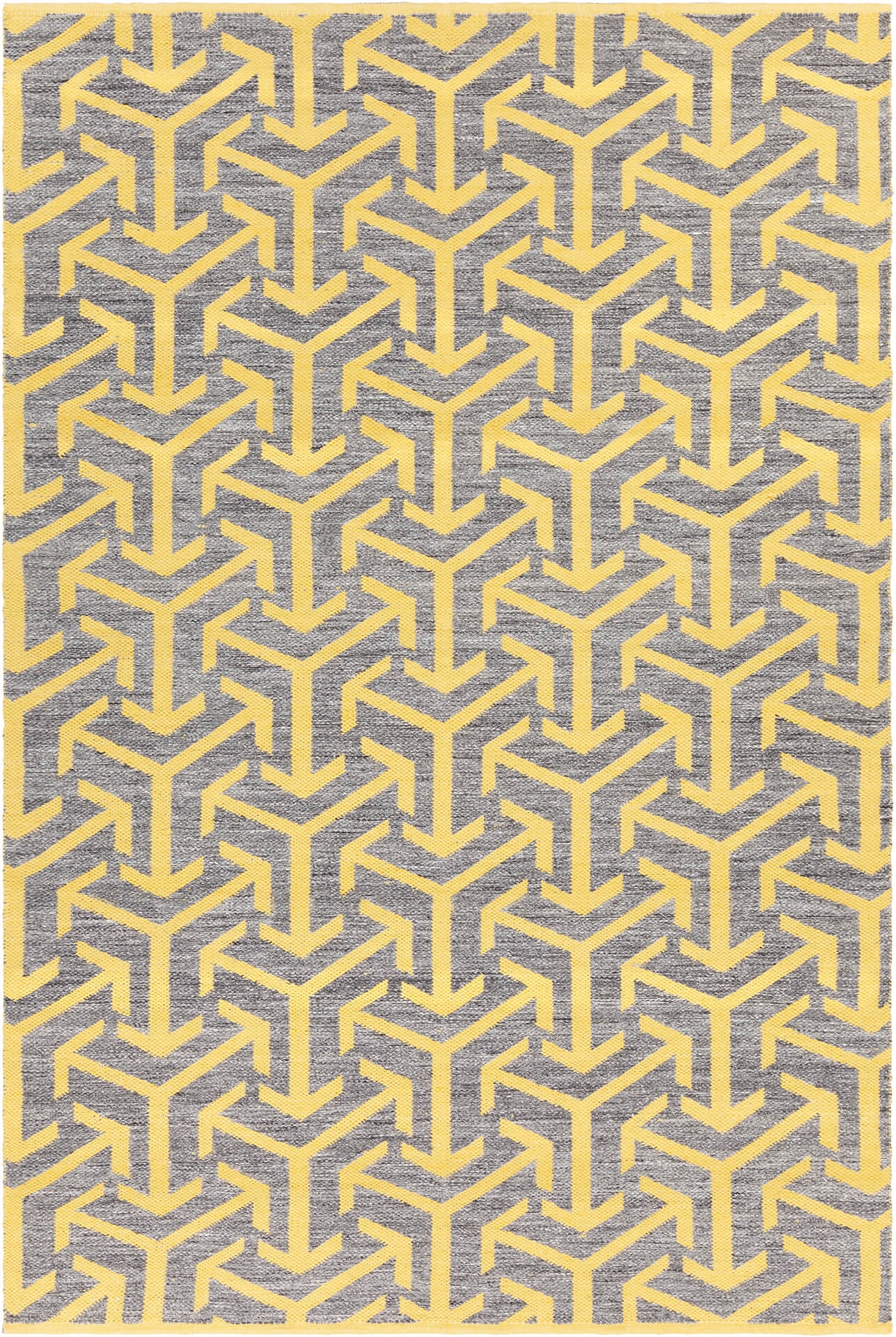 Enaya Recycled Polyester Rectangular Hand-woven Rug