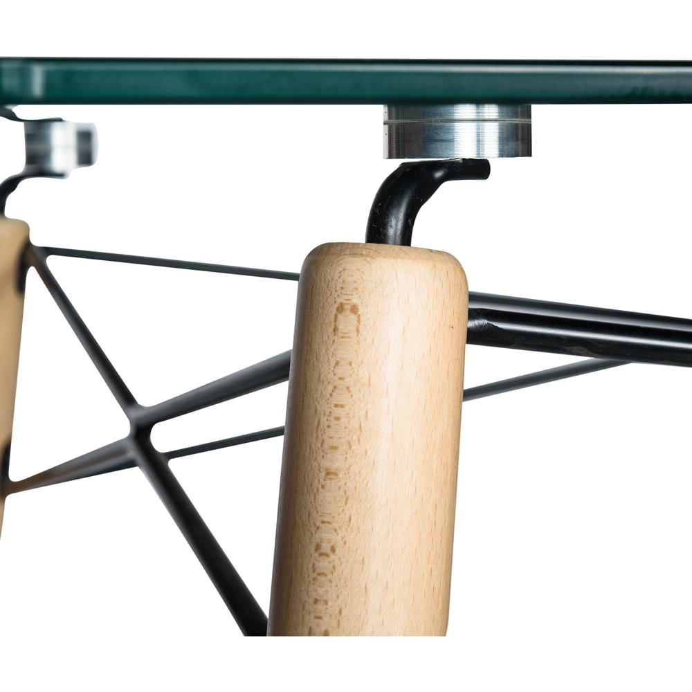Dover Rectangle Glass Dining Table