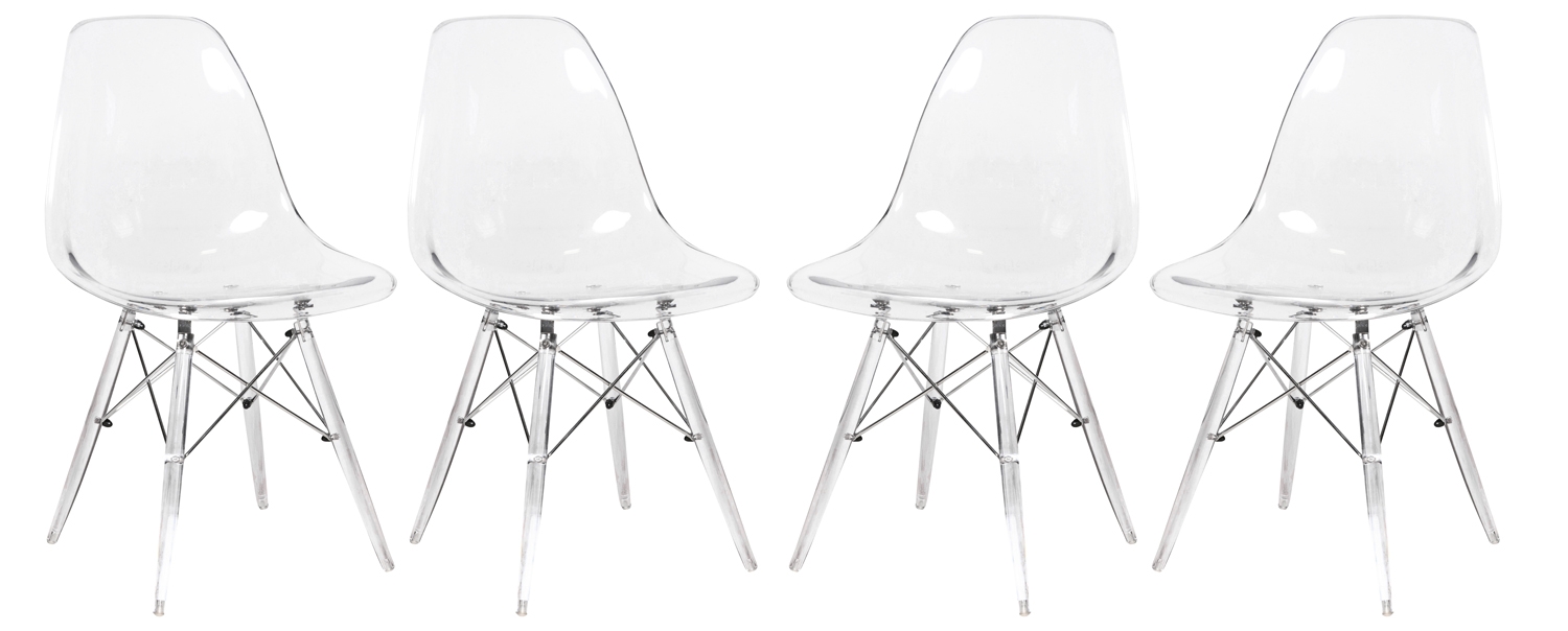 Dover Plastic Side Chair (Set of 4)