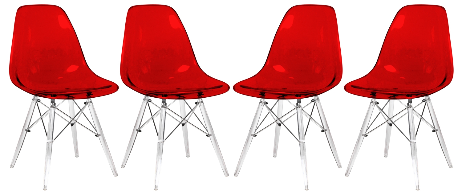 Dover Plastic Side Chair (Set of 4)