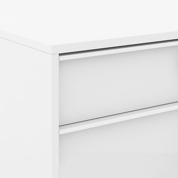 NARBUTAS Nova W11.7" Mobile White Pedestal