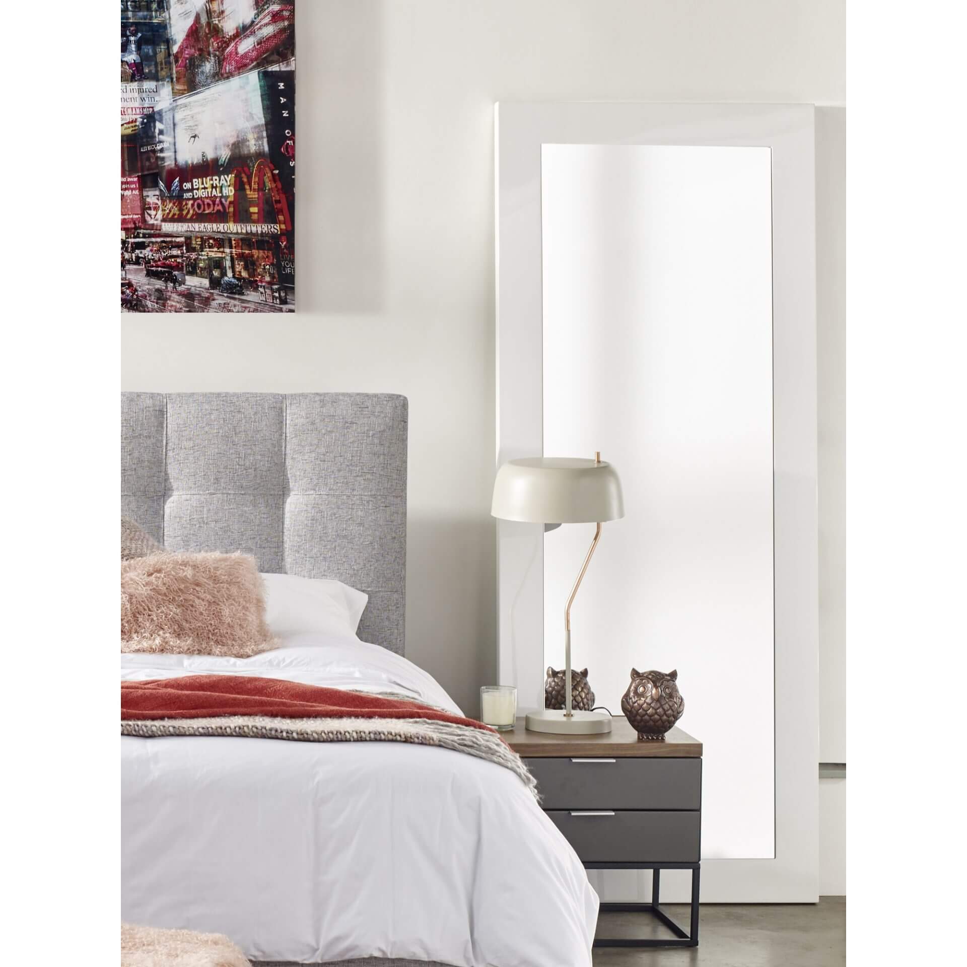 Kensington Large Wood Mirror by MOE'S