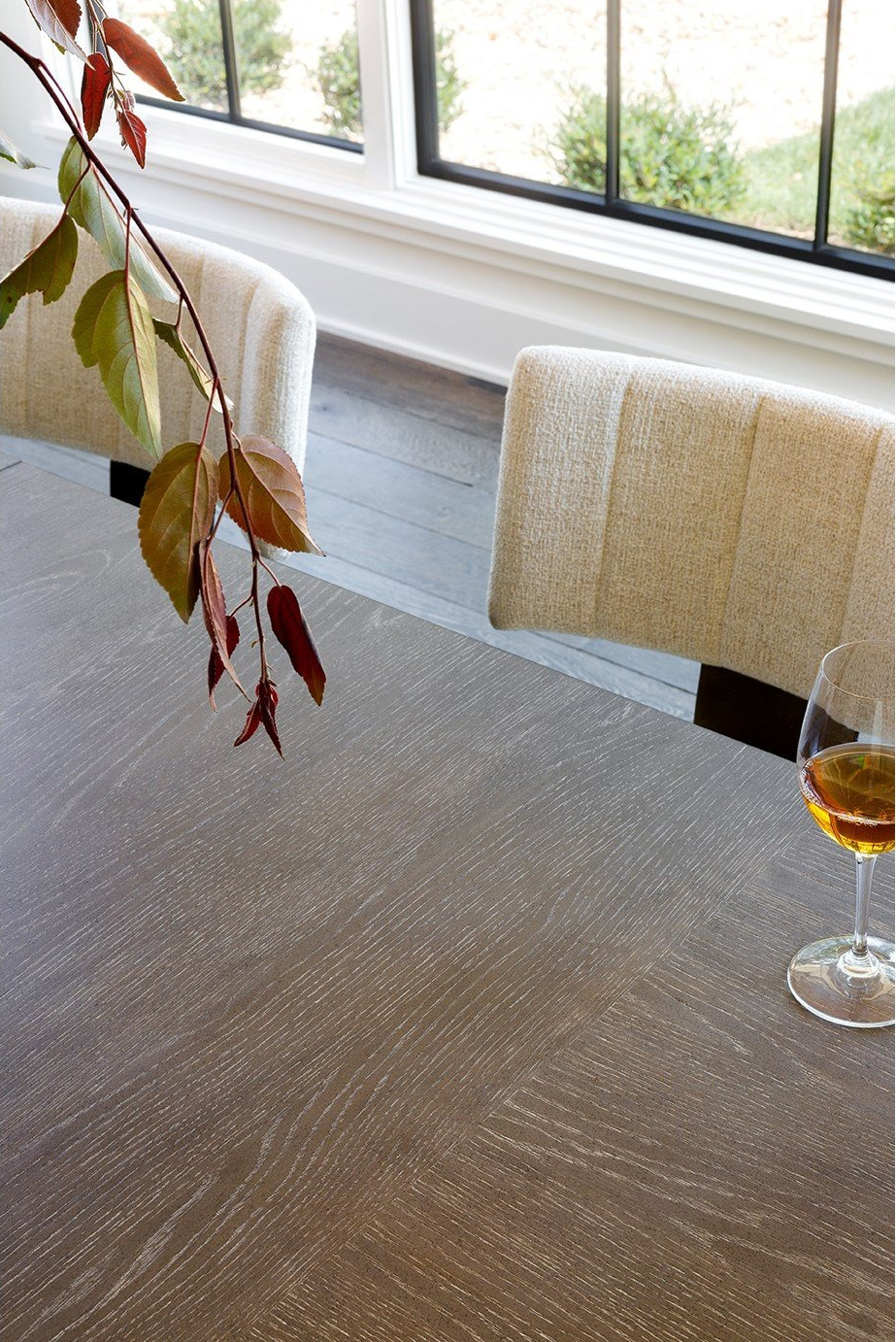 Del Monte Wood/Metal Dining Table Complete