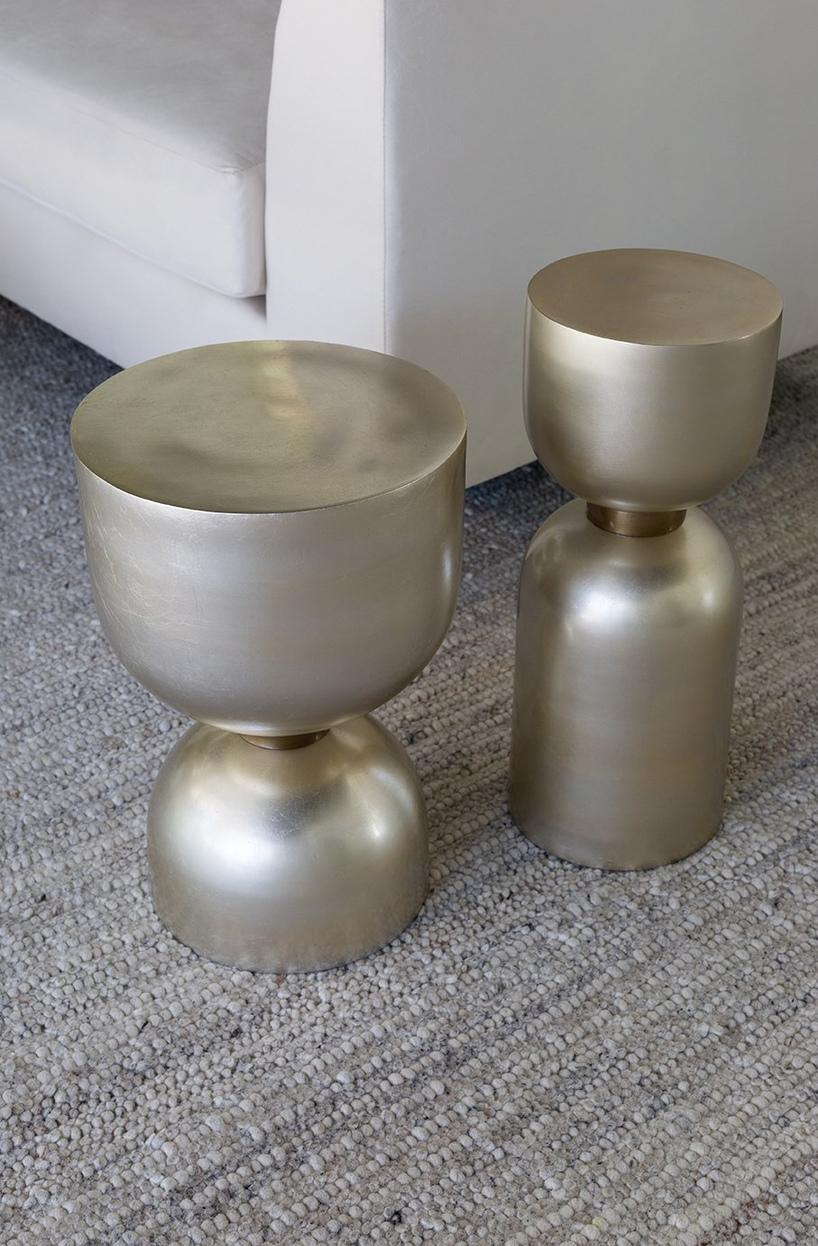 Roca Tall Metal Spot Table