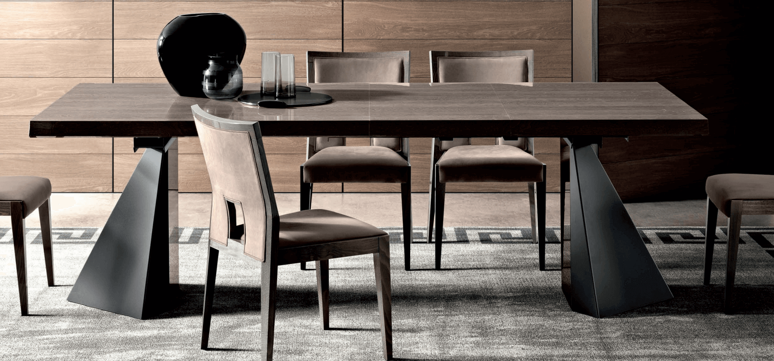 Elite Tent Rectangular Extendable Dining Table