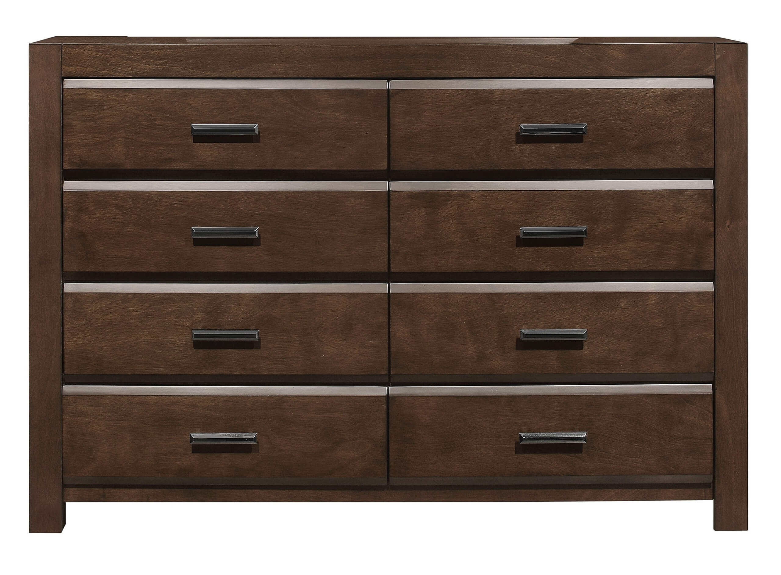 Erwan Wood/Wood Veneer Panel Bedroom Set