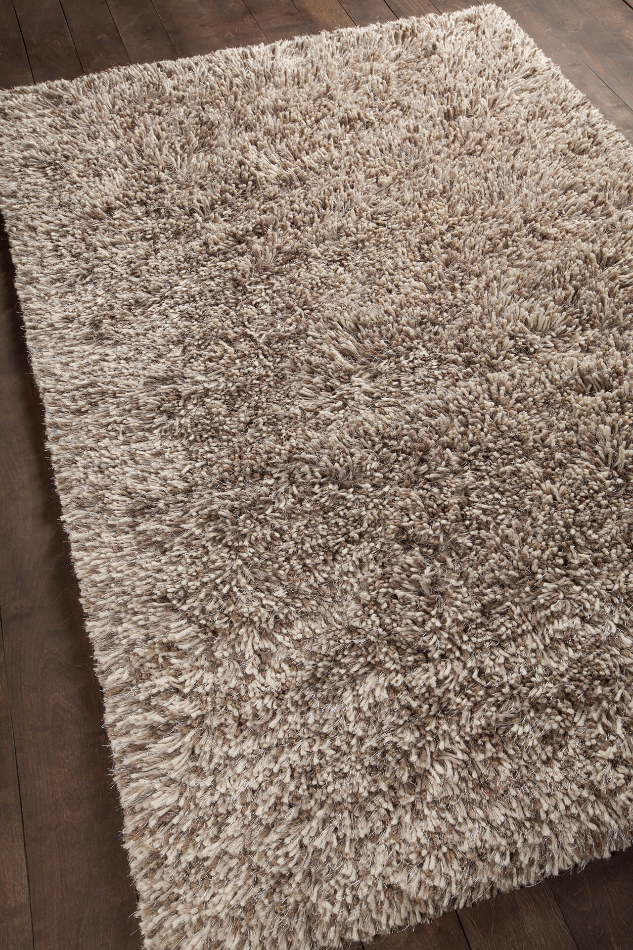 Estilo Wool/Polyester Rectangular Hand-woven Rug, 5' x 7'6"