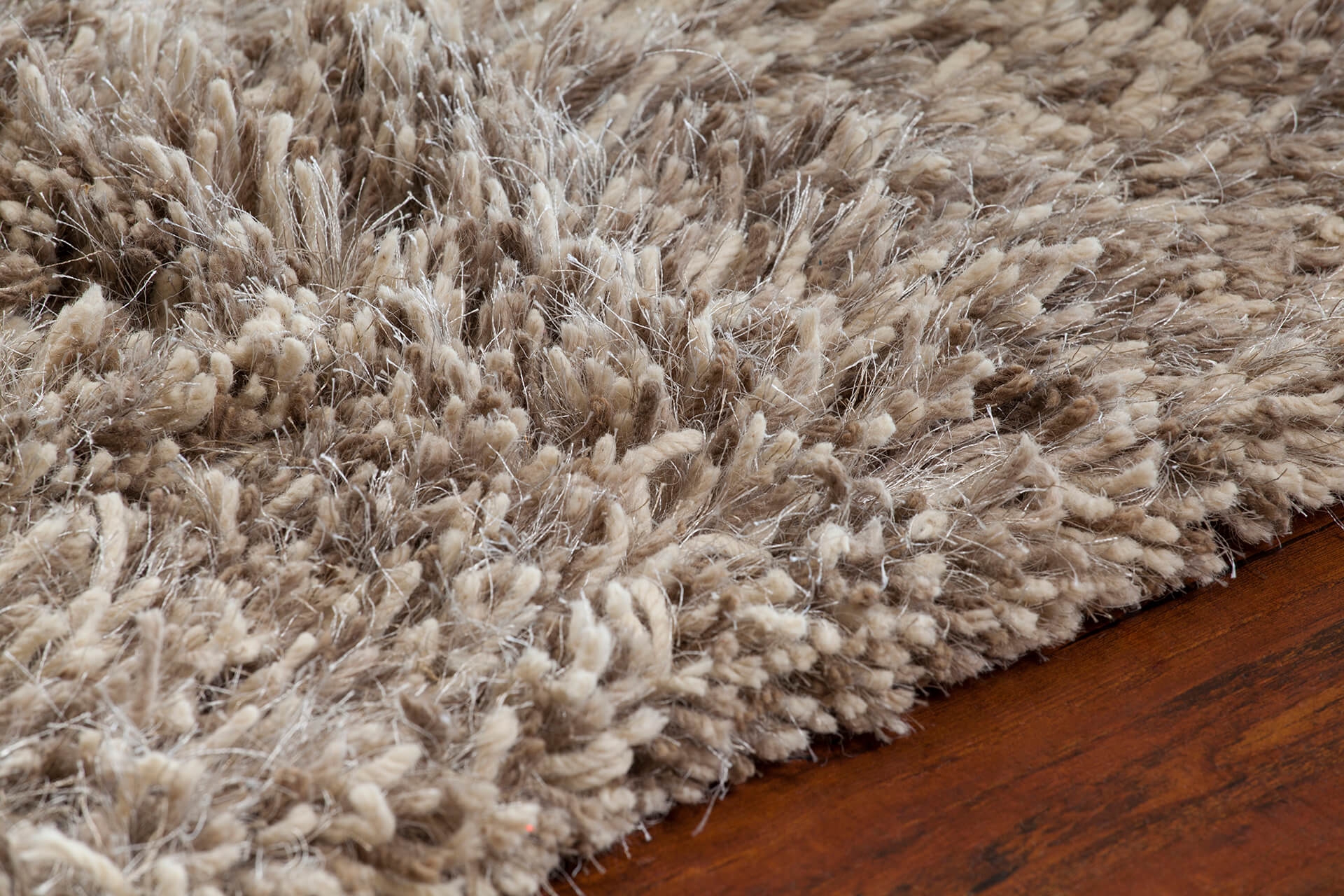 Estilo Wool/Polyester Rectangular Hand-woven Rug, 9' x 13'