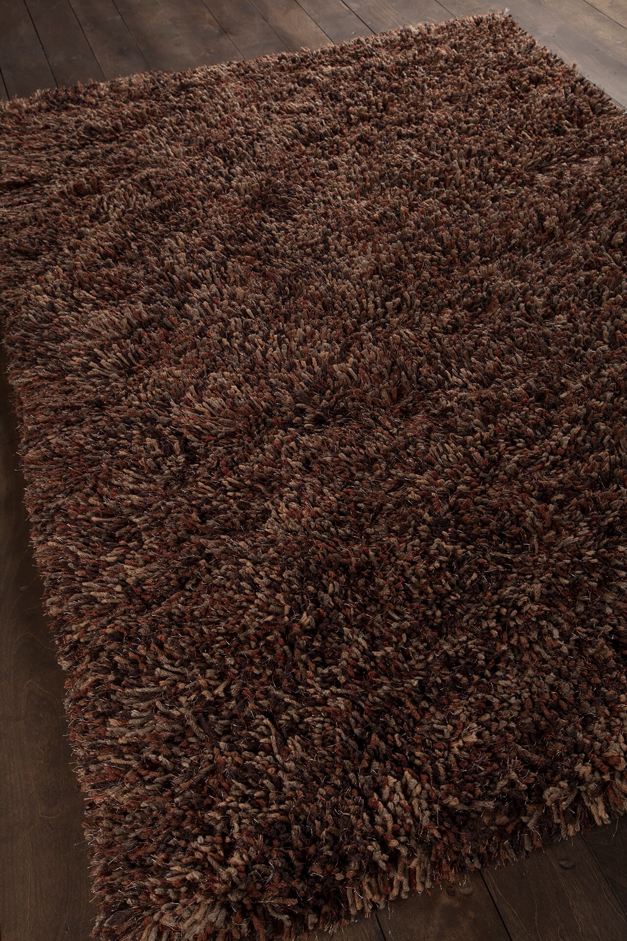 Estilo Wool/Polyester Rectangular Hand-woven Rug
