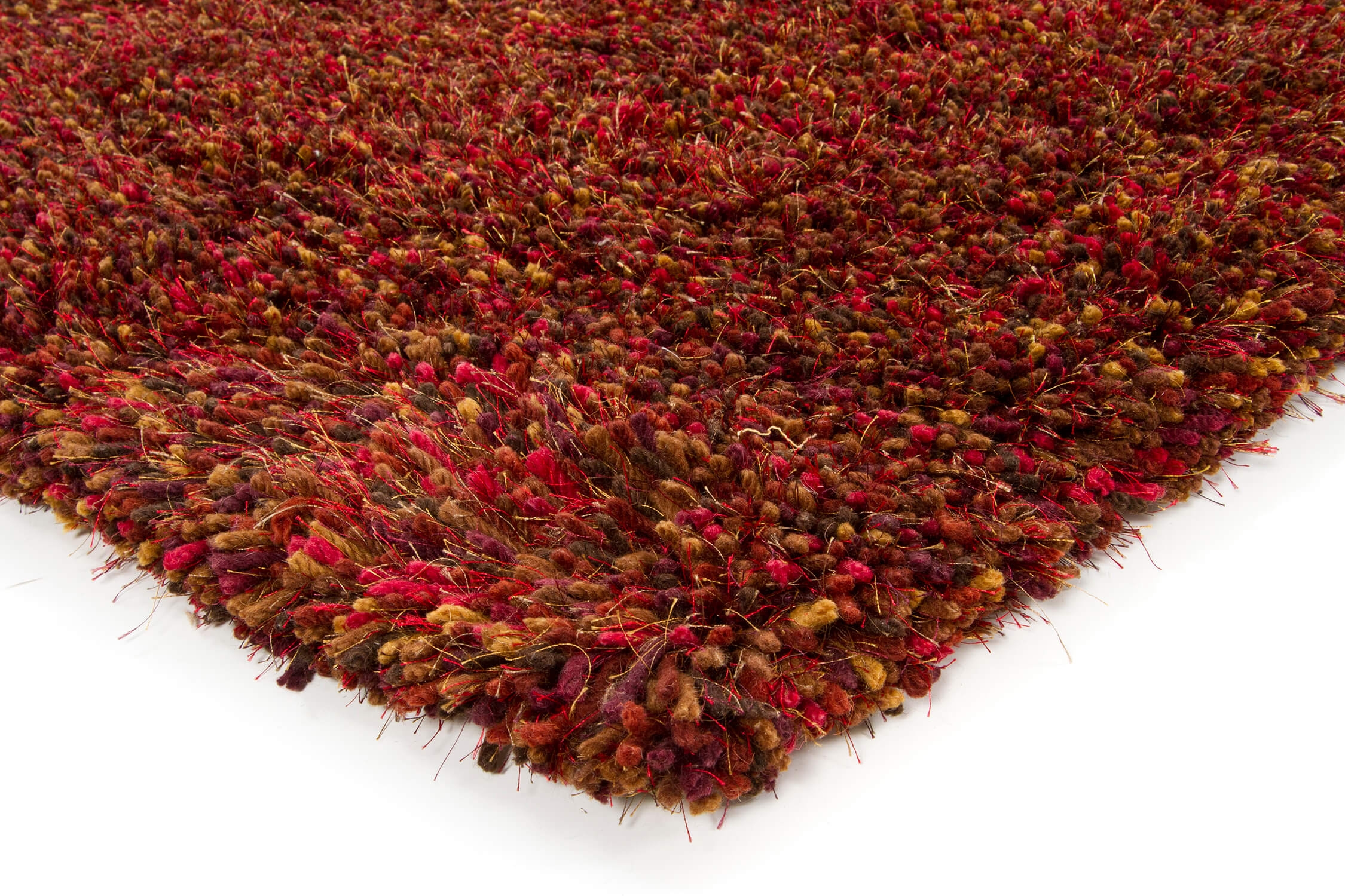 Estilo Wool/Polyester Rectangular Hand-woven Rug, 5' x 7'6"