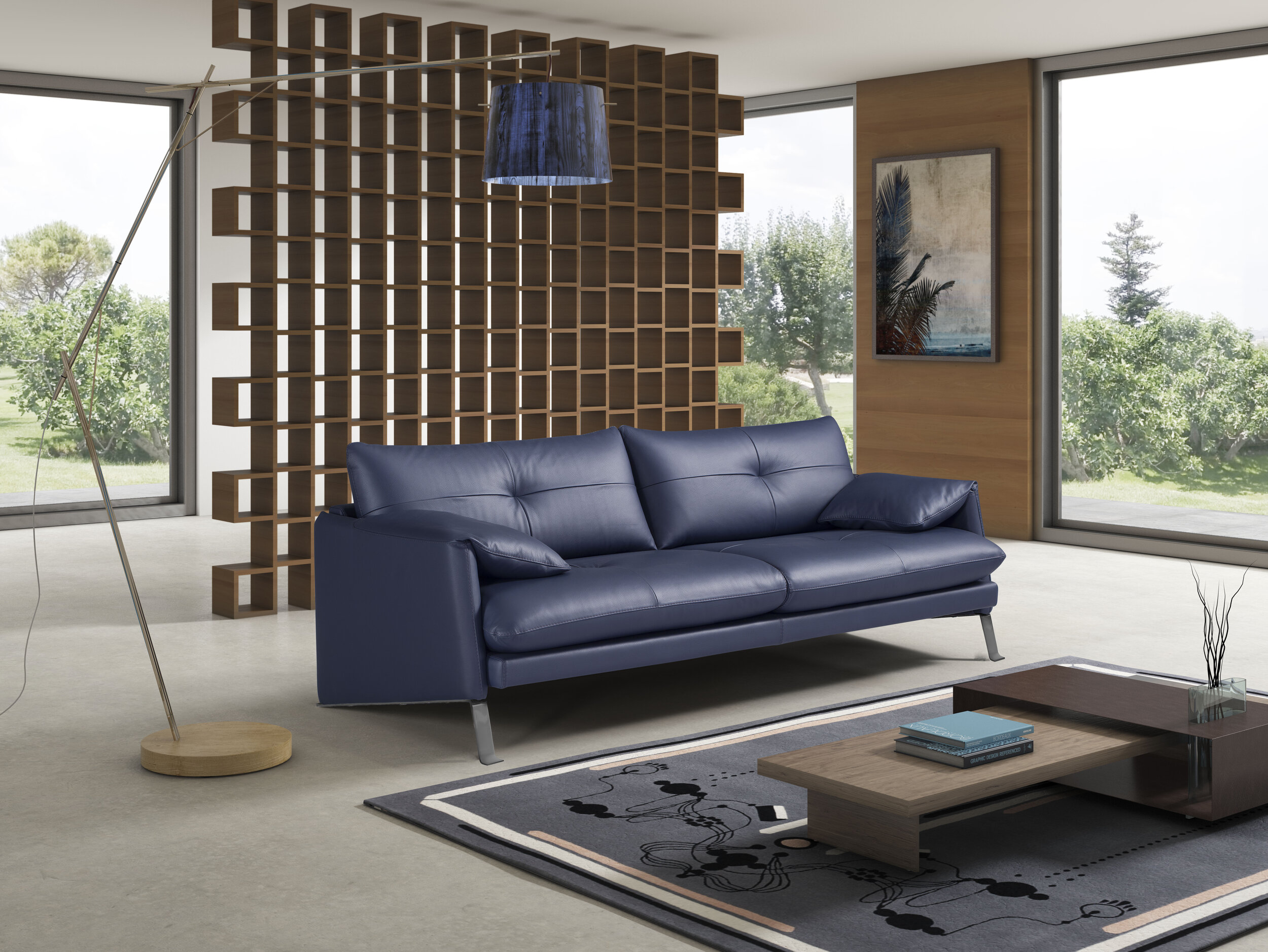 Estro Leather Sofa