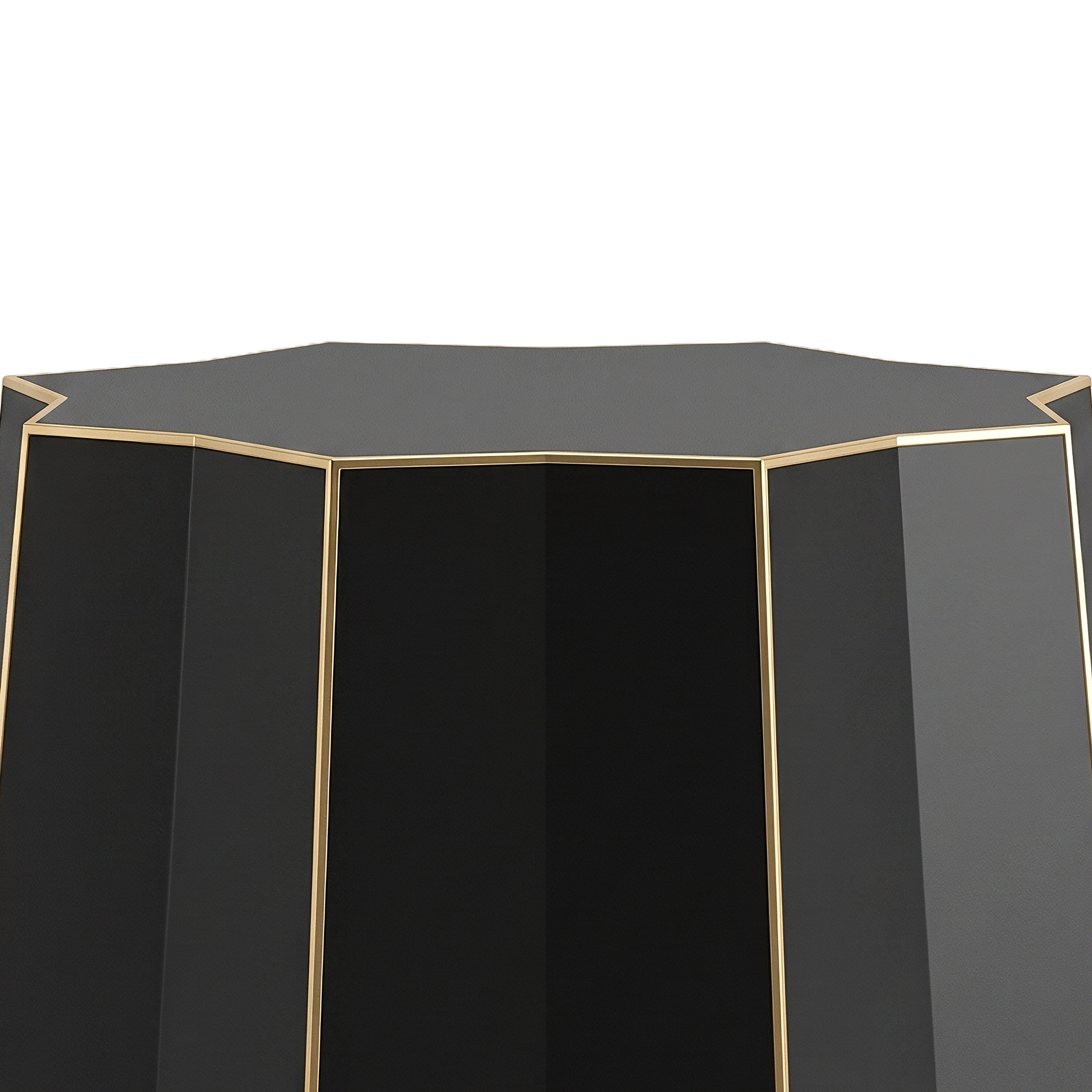 401 Round Metal End Table