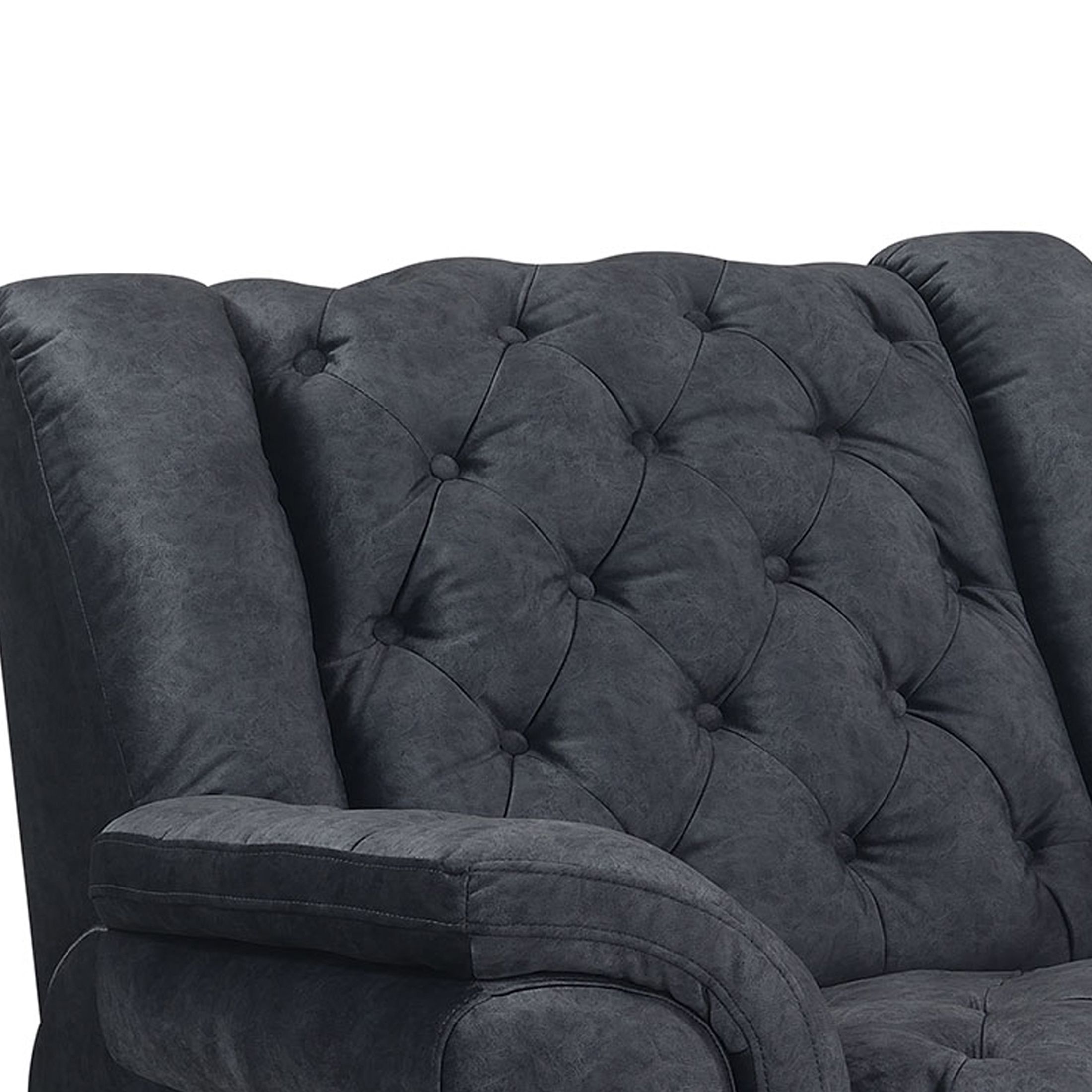 Evelyn Polyester Microfiber Power Reclining Living Room Set