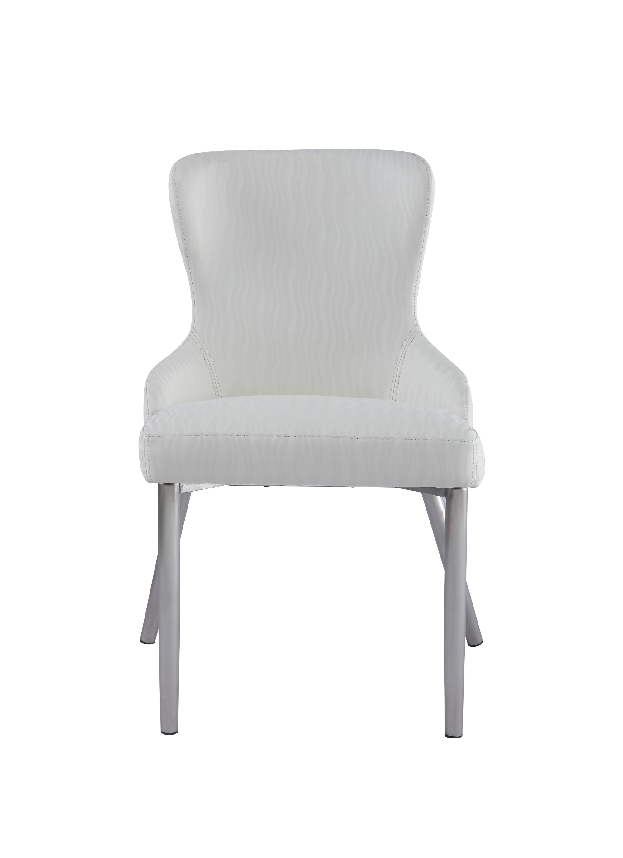 Evelyn Wing Back Side PU Chair