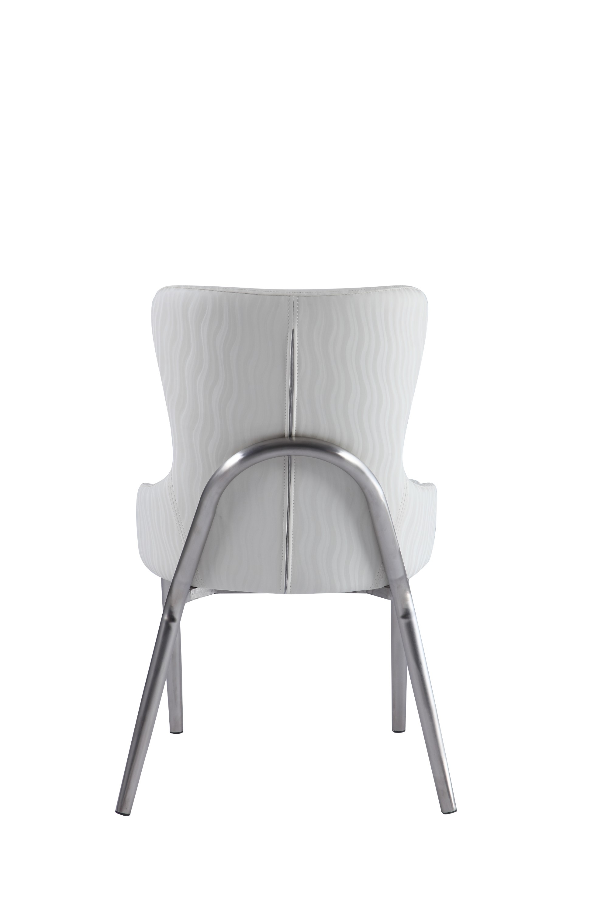 Evelyn Wing Back Side PU Chair