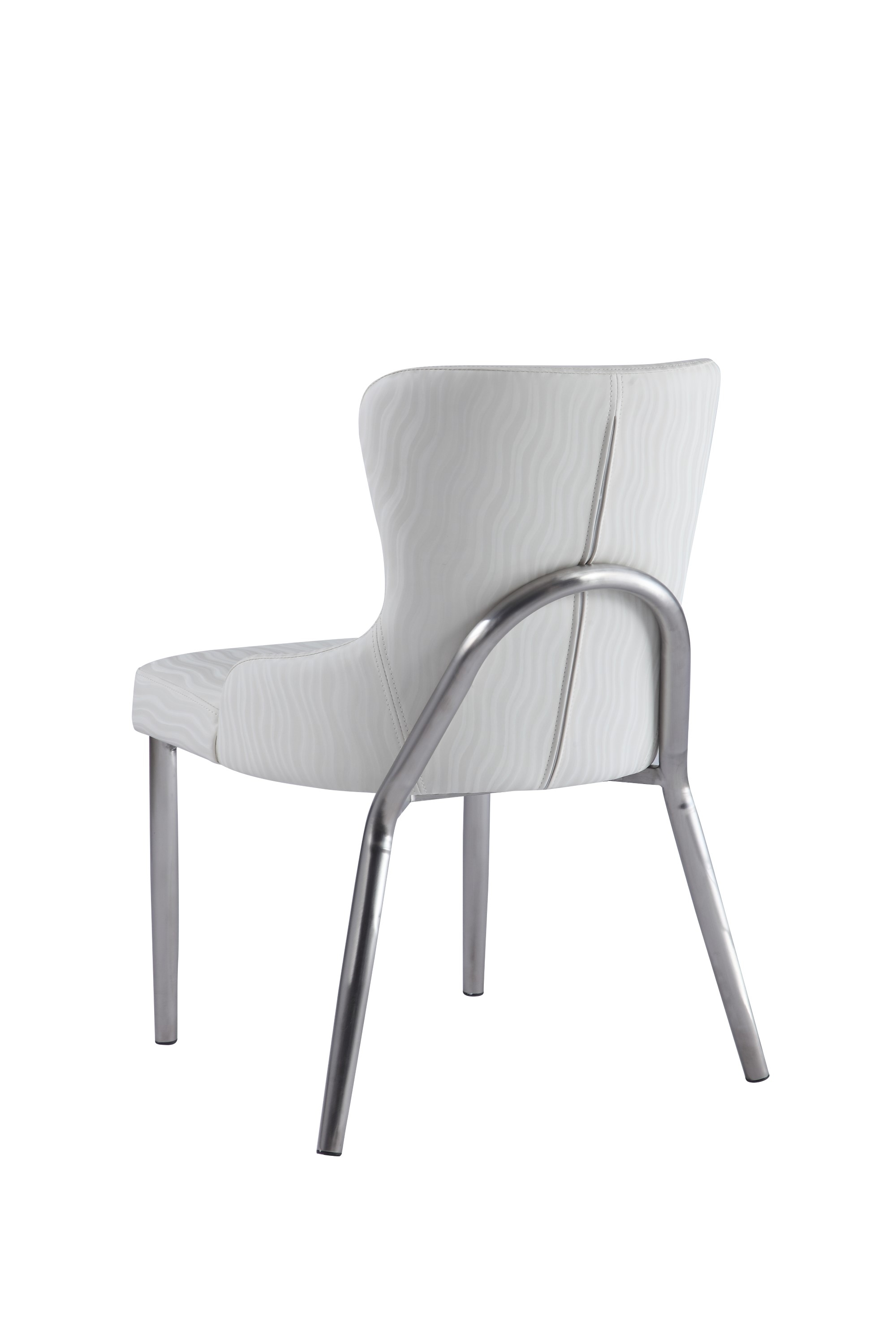 Evelyn Wing Back Side PU Chair