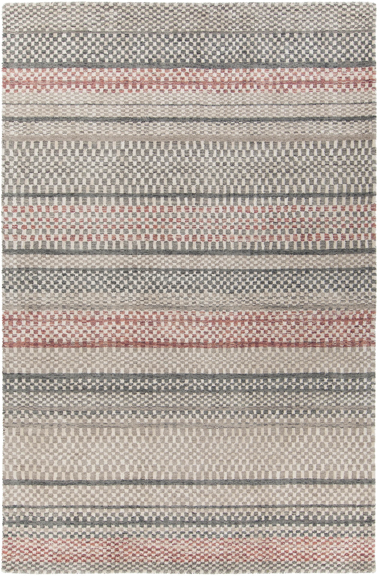 Evora Wool/Viscose Rectangular Hand-woven Rug