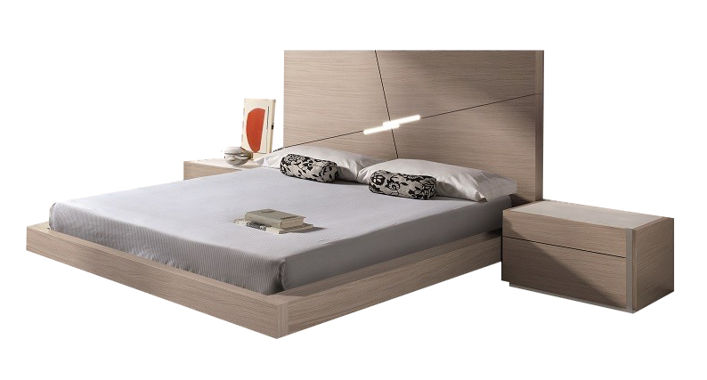 Evora Premium LED Platform Bedroom Set
