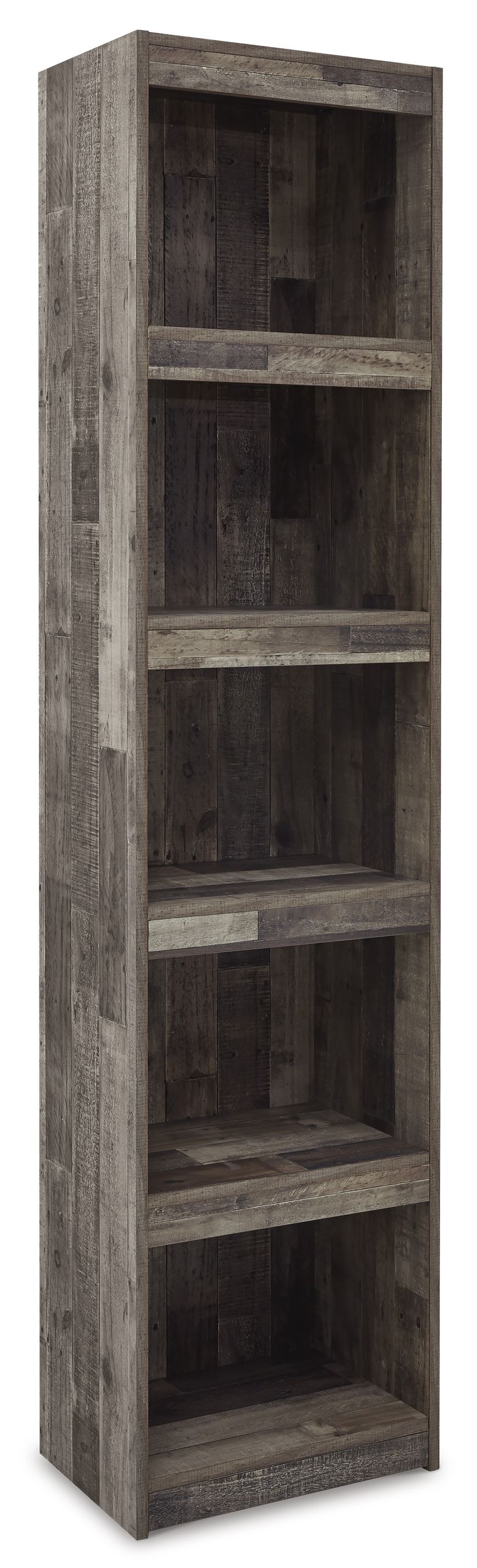 Derekson 4-Piece Industrial Entertainment Wall - Multi-Gray