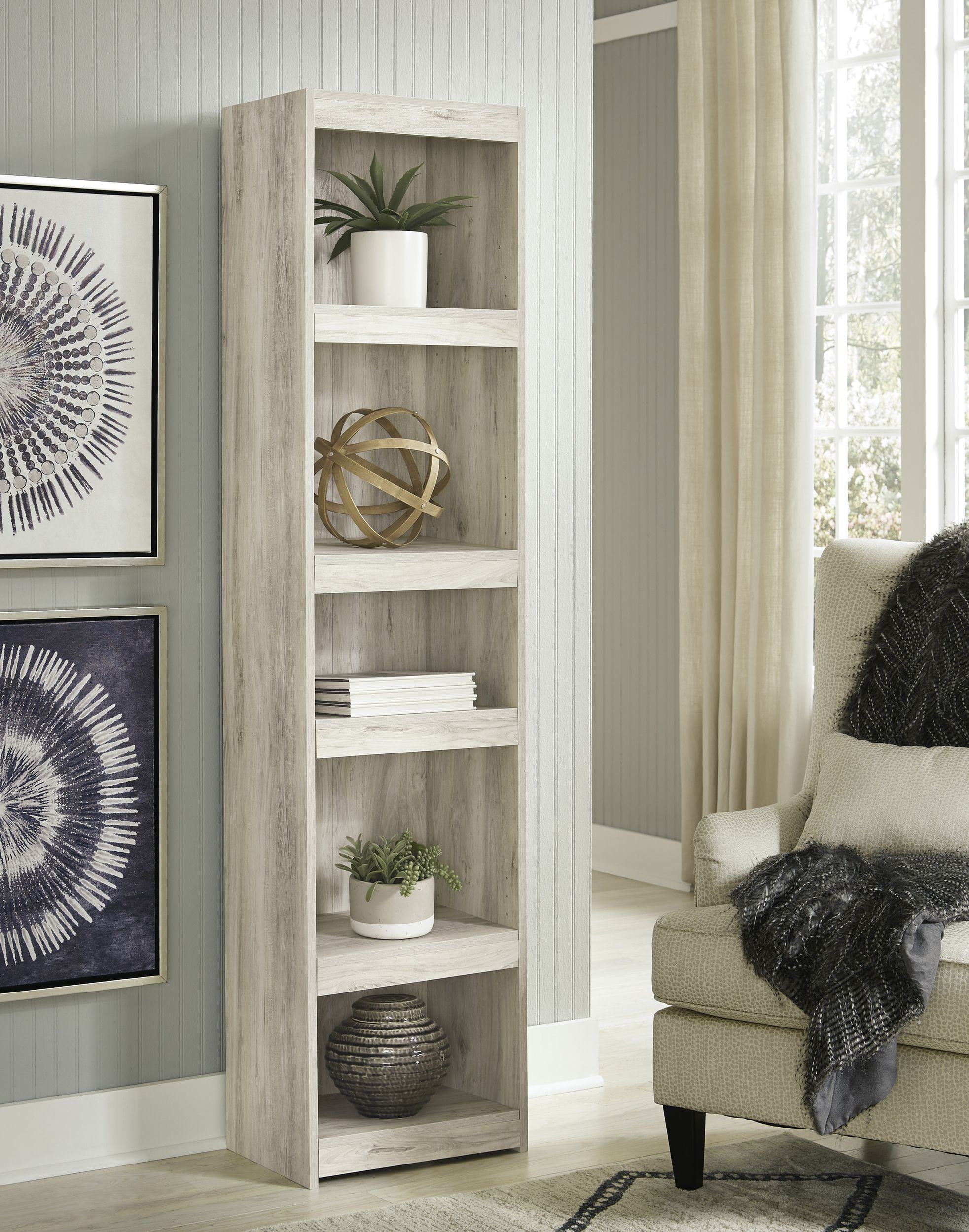 Bellaby 3-Piece Entertainment Center - Whitewash