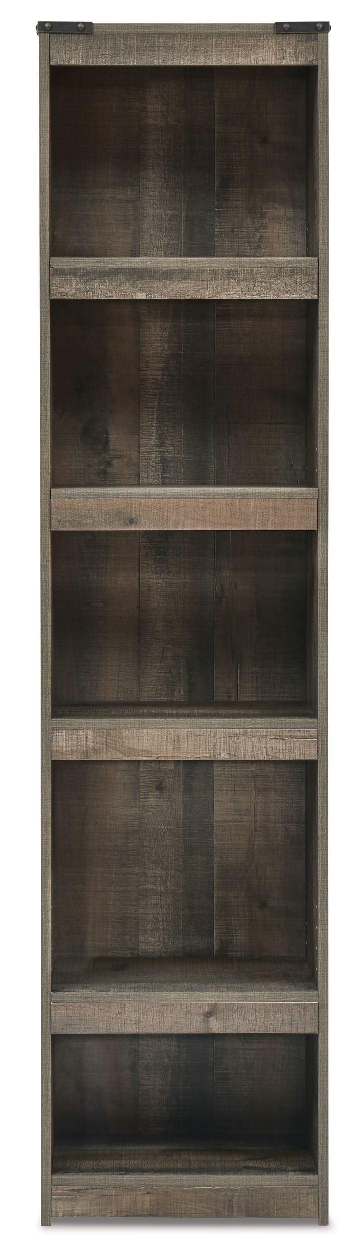 Trinell 4-Piece Rustic Fireplace Entertainment Wall - Brown