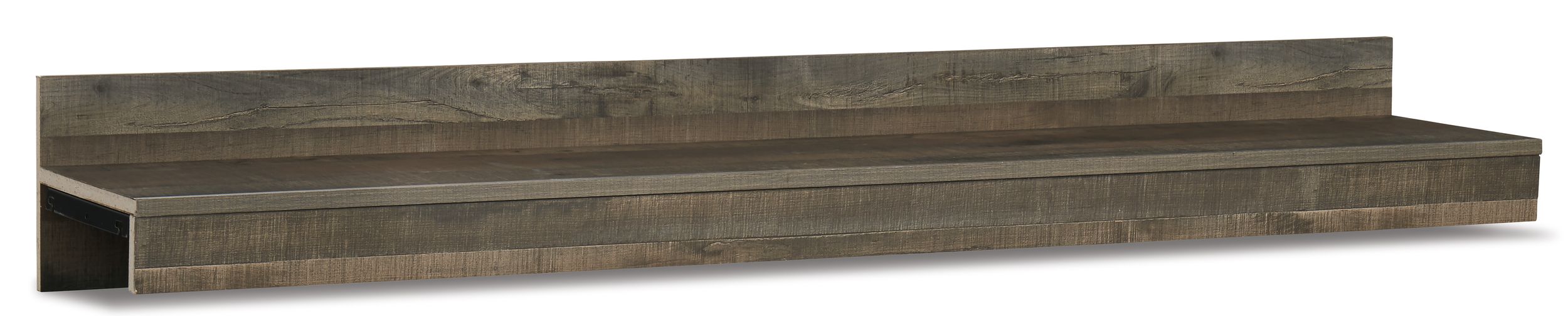 Trinell 4-Piece Rustic Fireplace Entertainment Wall - Brown