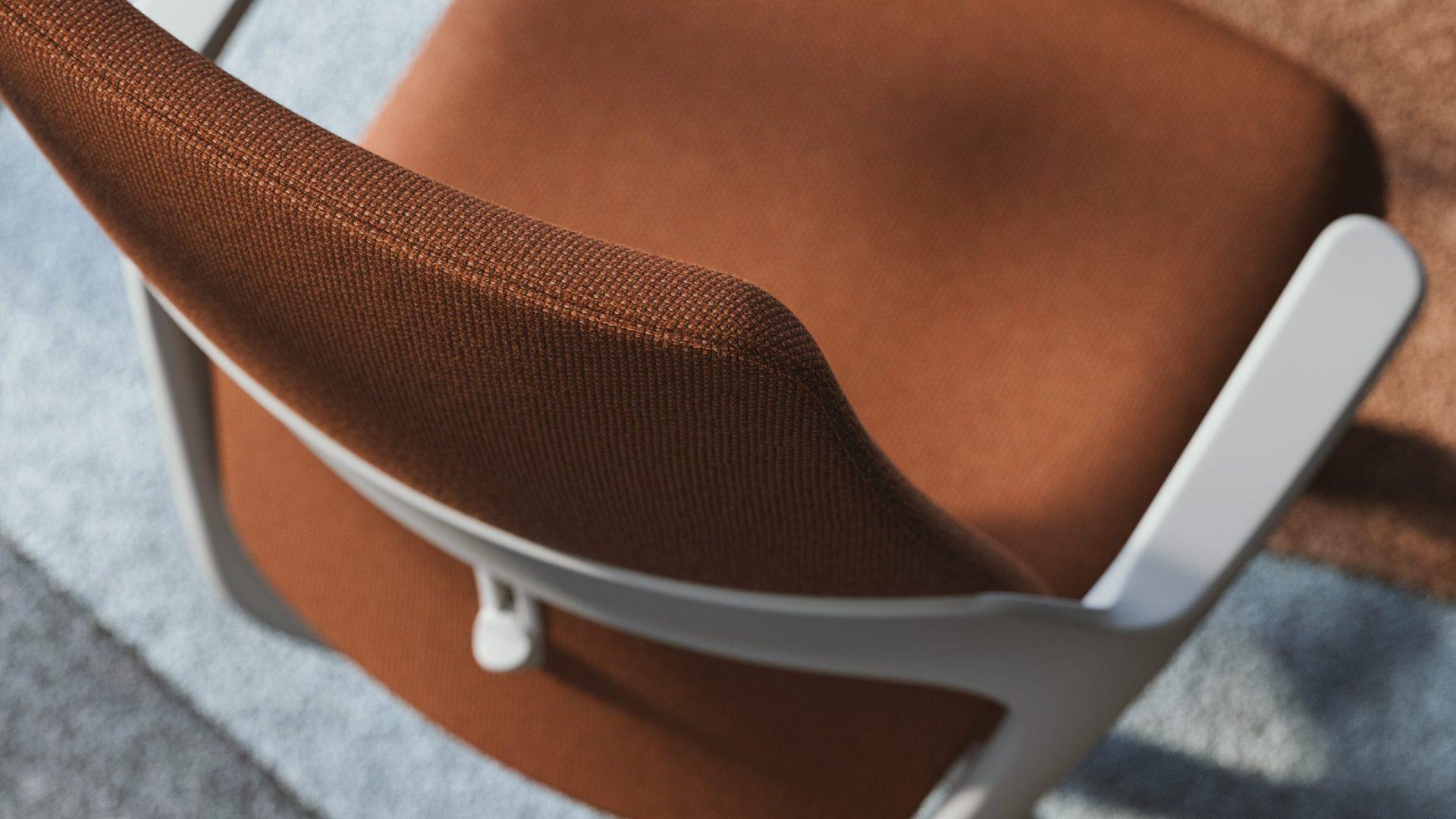 OFY Task Chair w/Non-Adjustable Armrests, Grey Frame