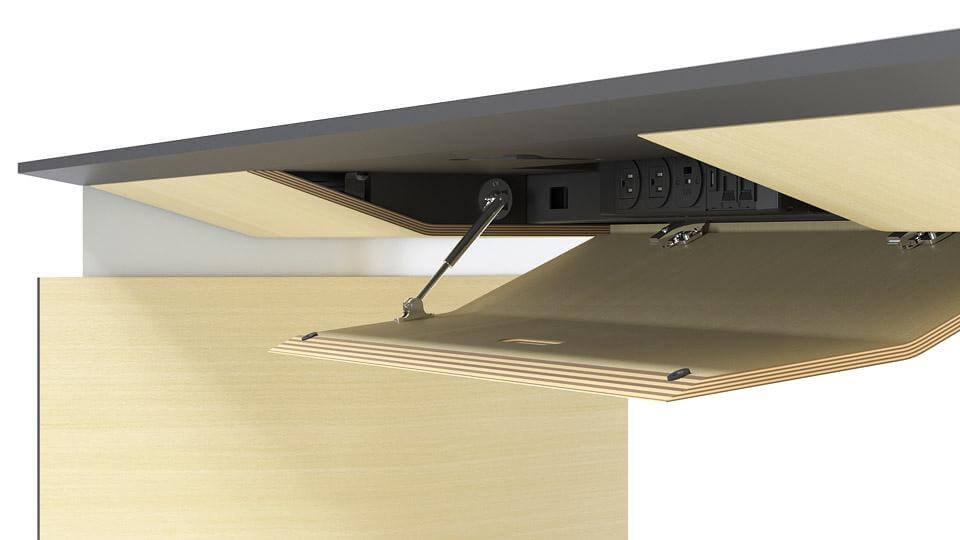 Move Executive Office Set w/Sit-stand Desk