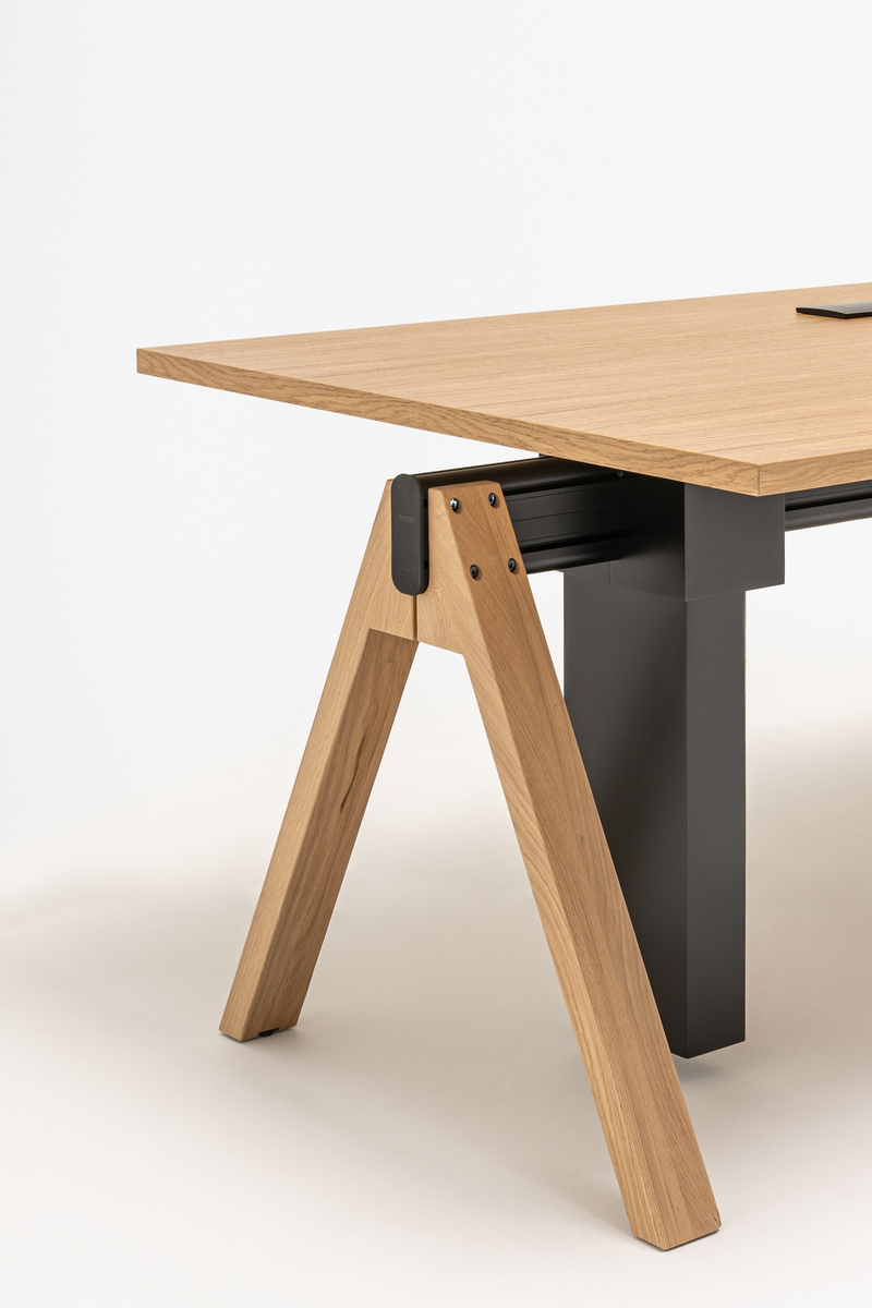 Viga Office Desk Height Adjustment w/Storage