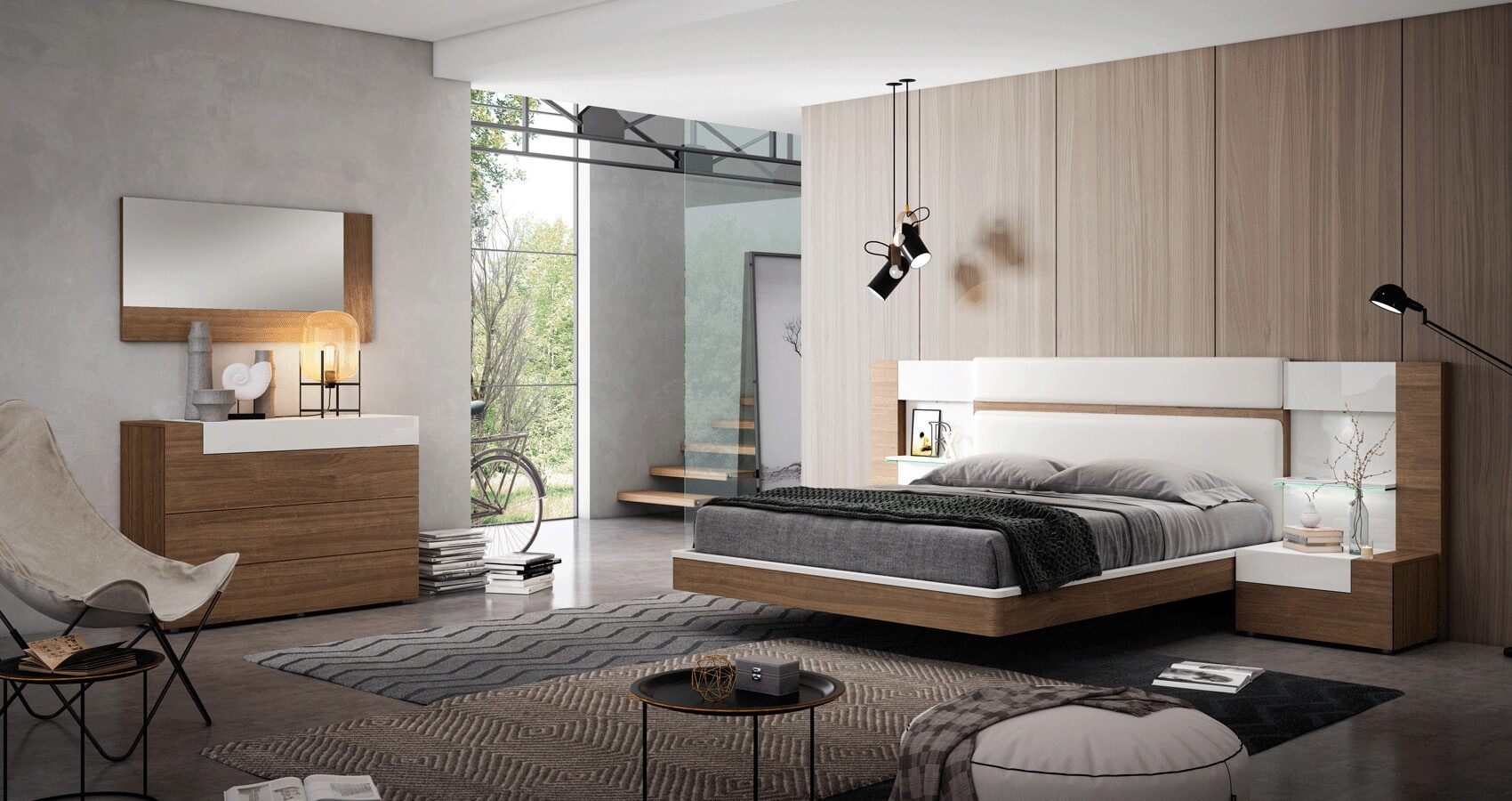 New Design Bedroom Furniture Sliding Door