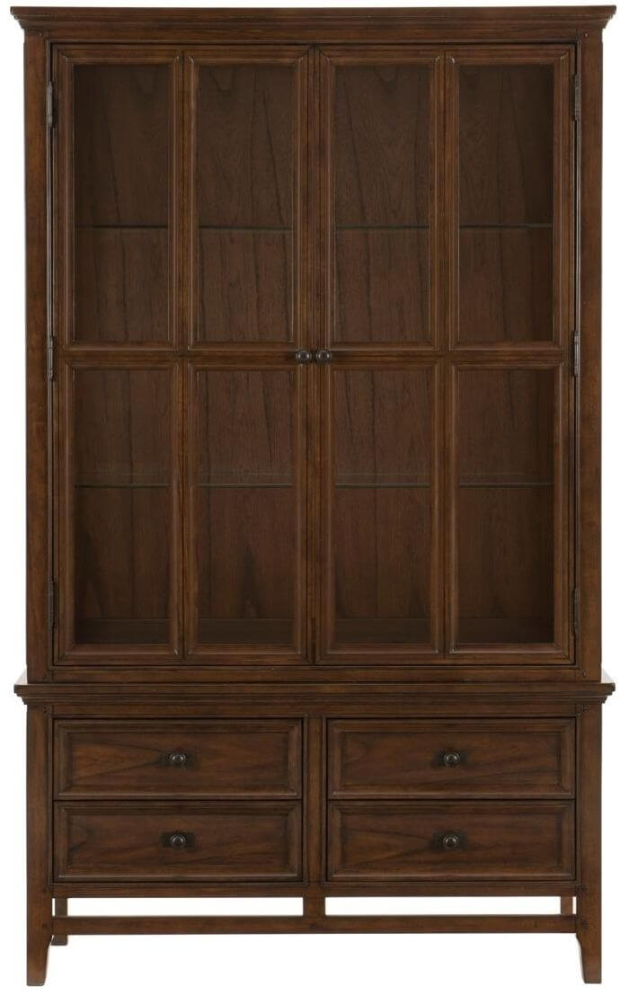 Frazier Park Wood China Cabinet