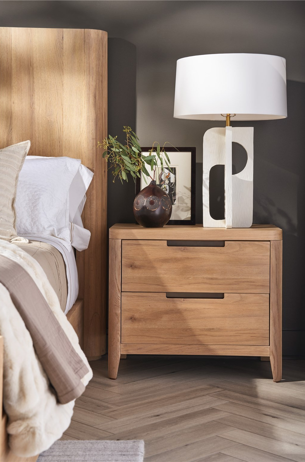 Walker Wood Panel Bedroom Set