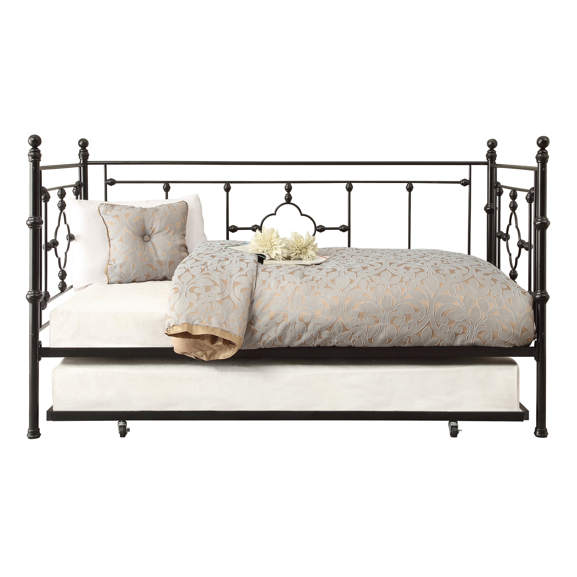 Auberon Metal Daybed w/Trundle