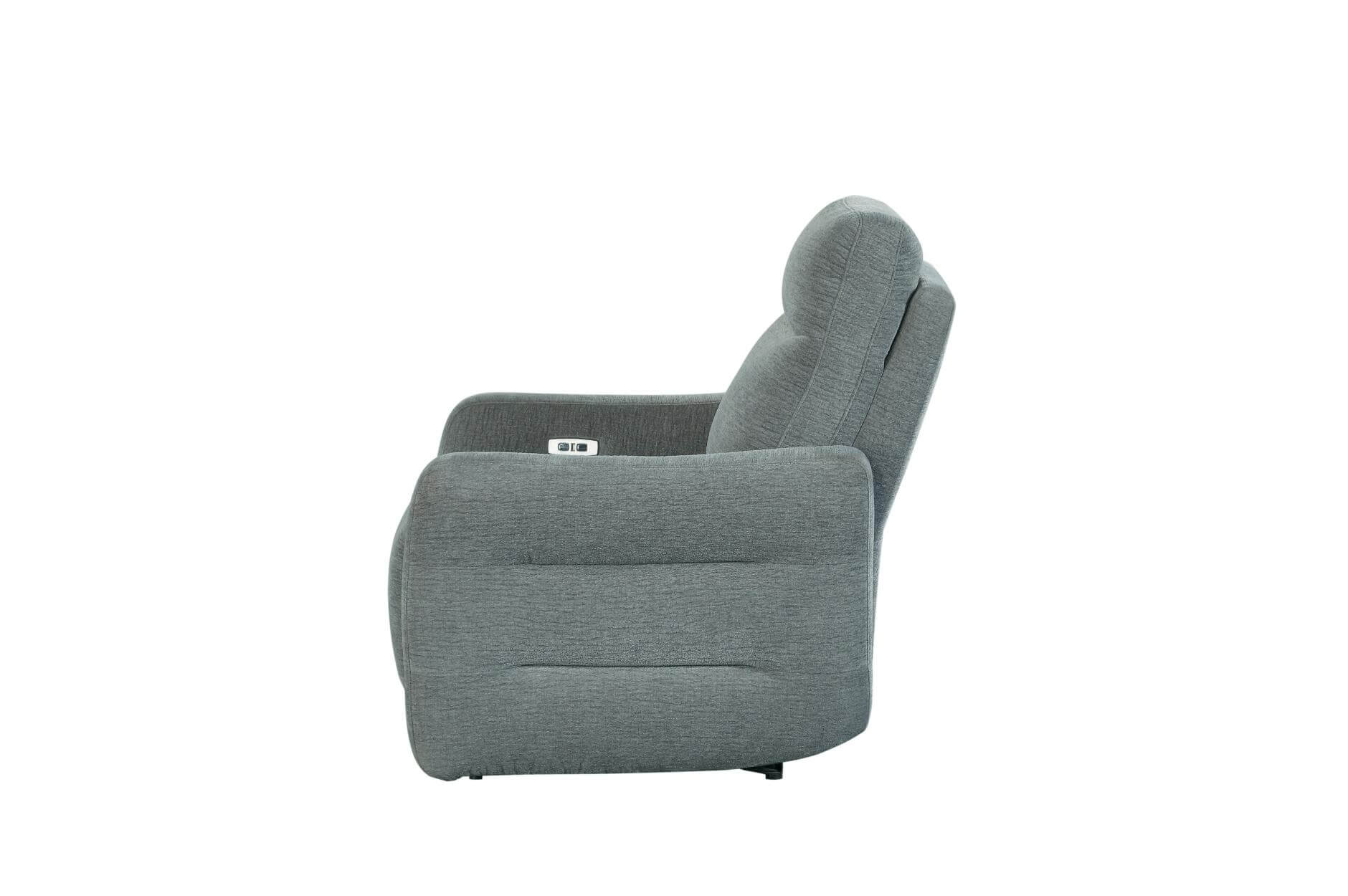 Edition Fabric Power Double Lay Flat Reclining Living Room Set by Homelegance