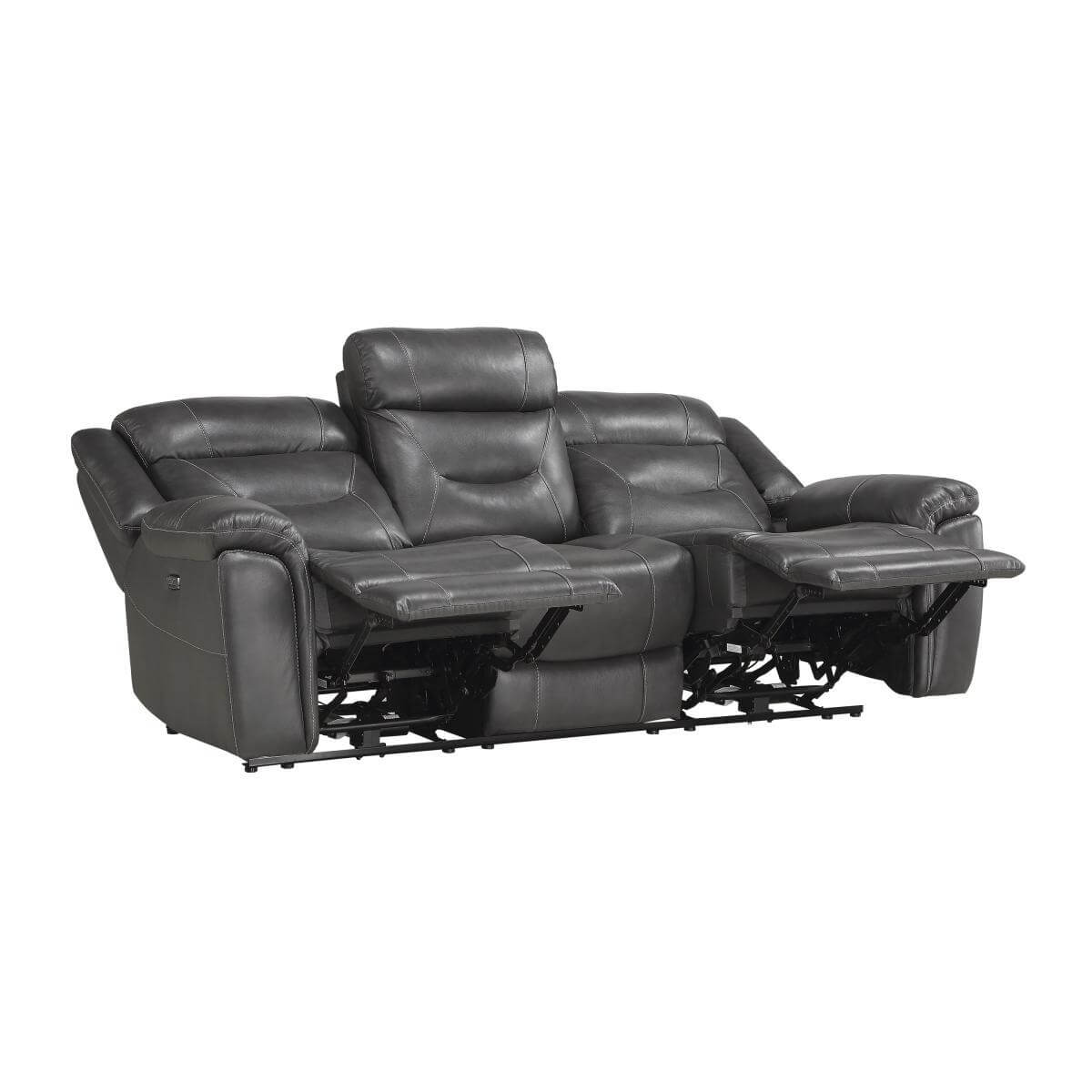 Danio Leather/Bi-Cast Vinyl Living Room Set by Homelegance