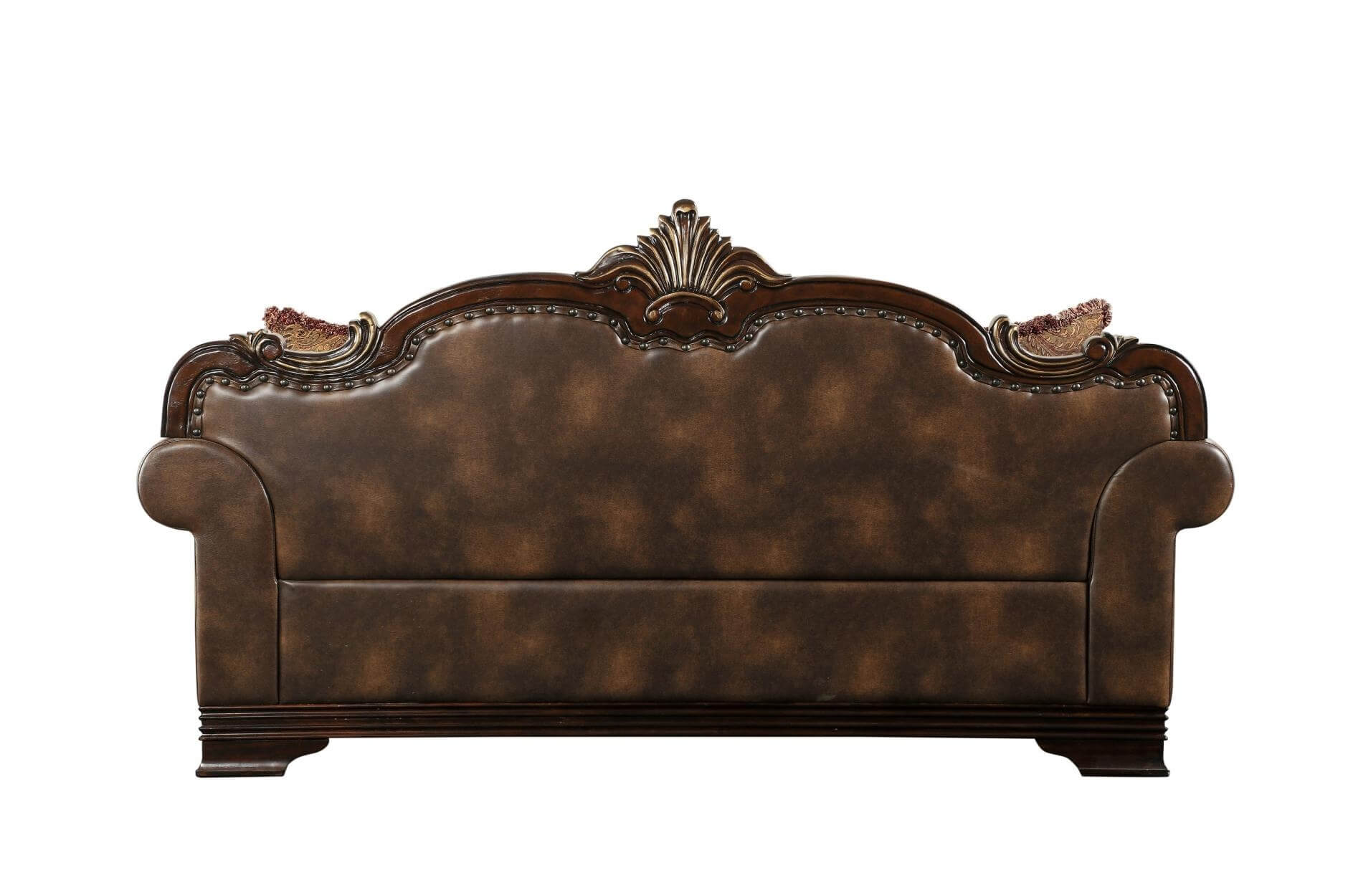 Croydon Fabric/Bi-Cast Vinyl Living Room Set by Homelegance