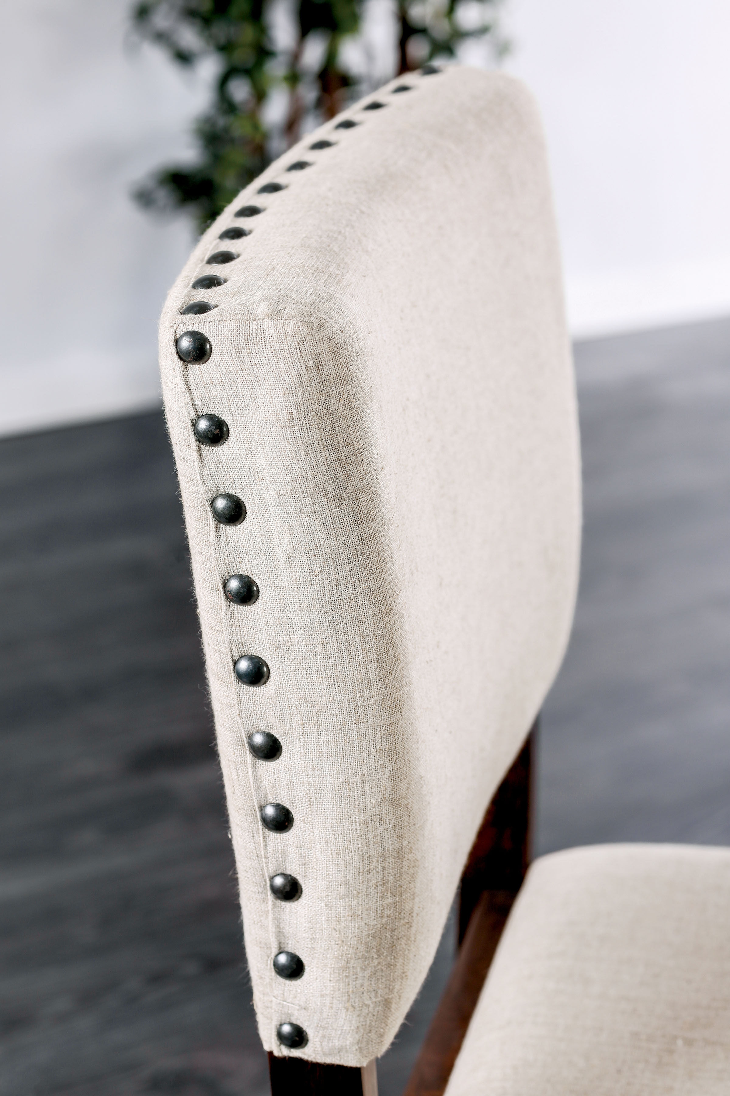 Glenbrook Fabric/Wood Counter Height Dining Chair, Set of 2
