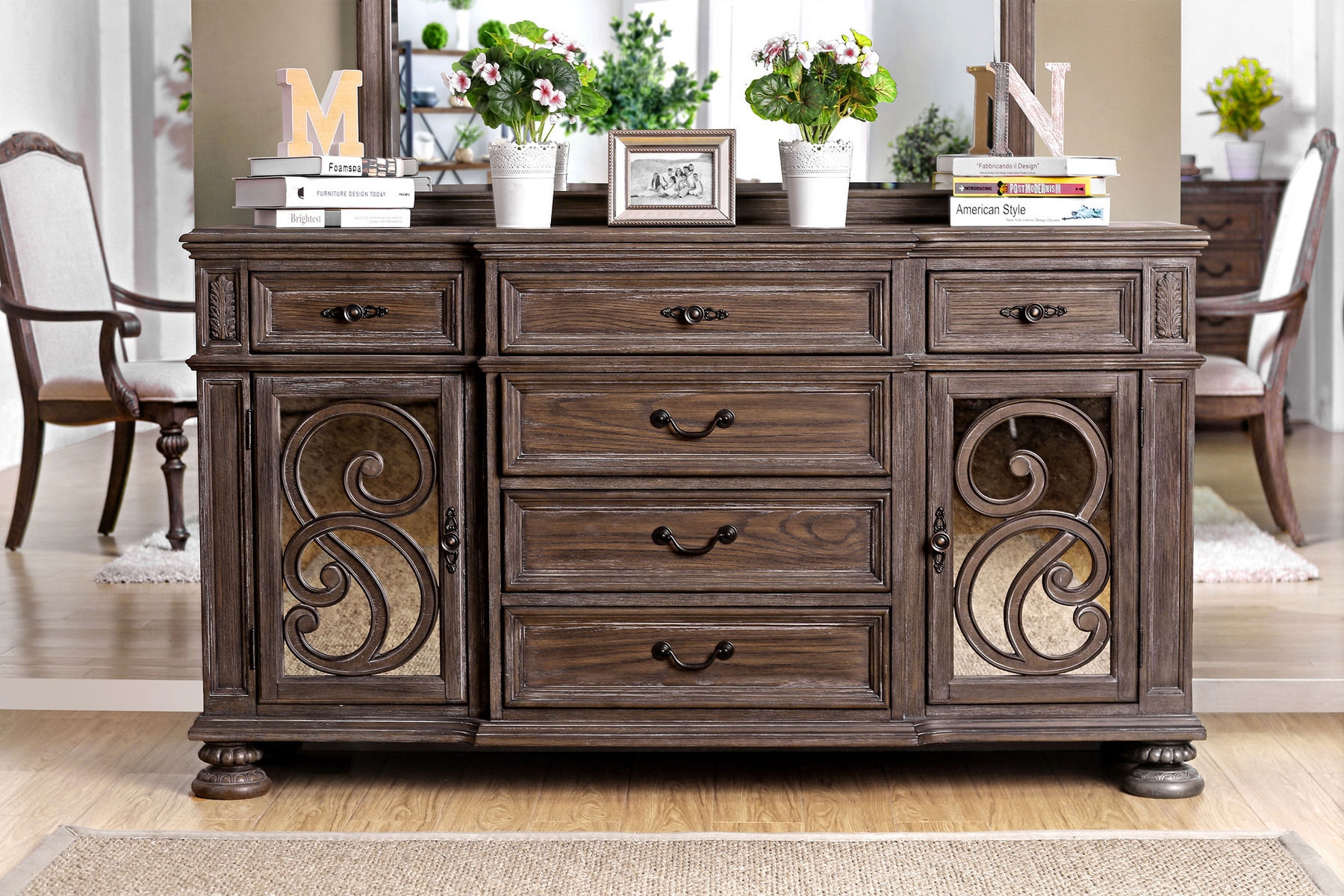 Arcadia Wood Extendable Dining Set