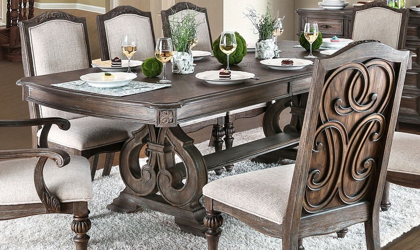 Arcadia Wood Extendable Dining Table