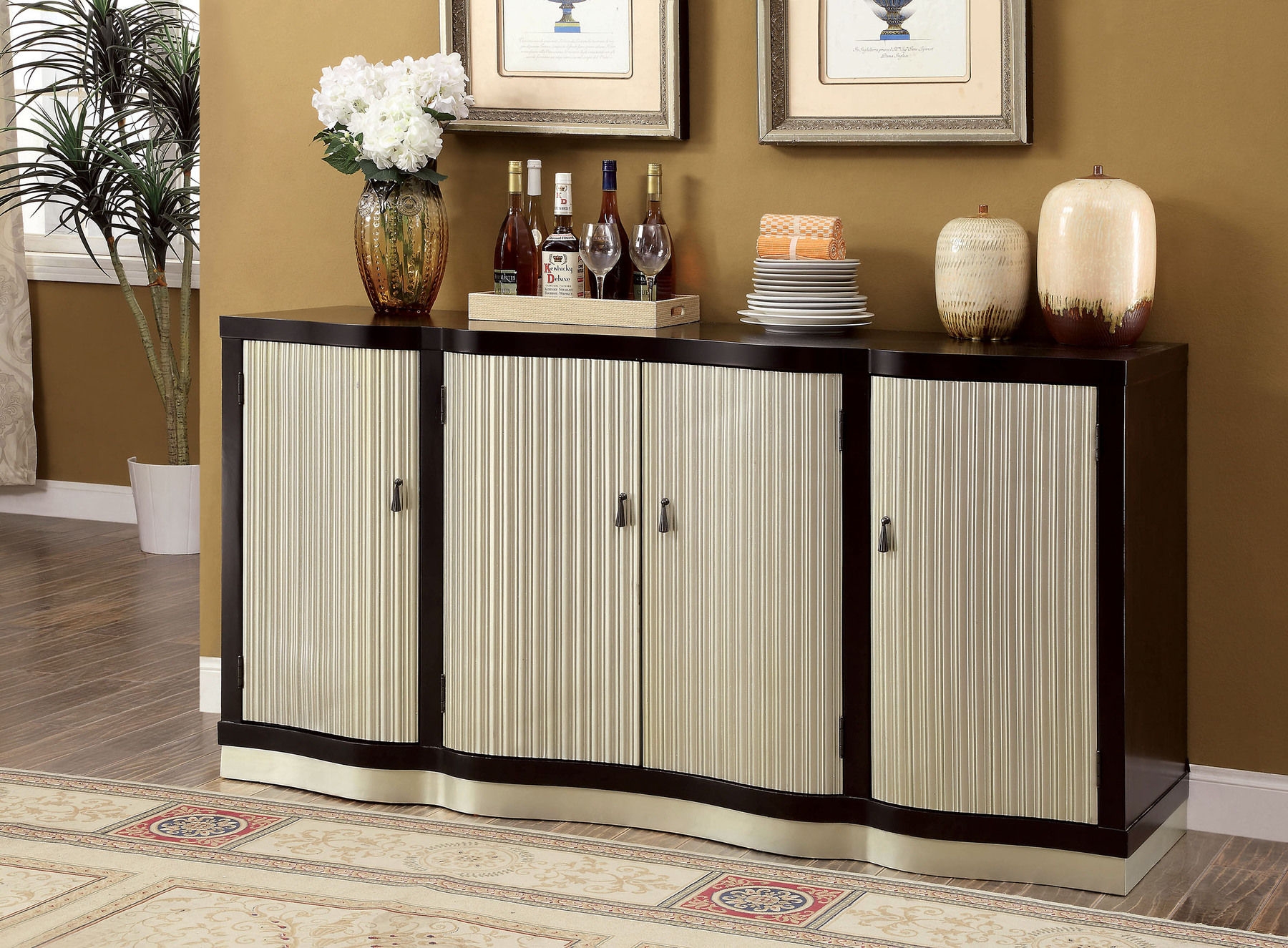 Ornette Wood Extendable Dining Set