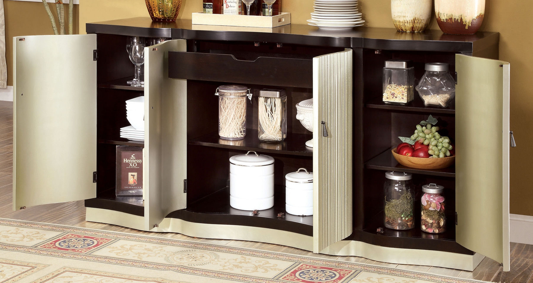 Ornette Wood Extendable Dining Set