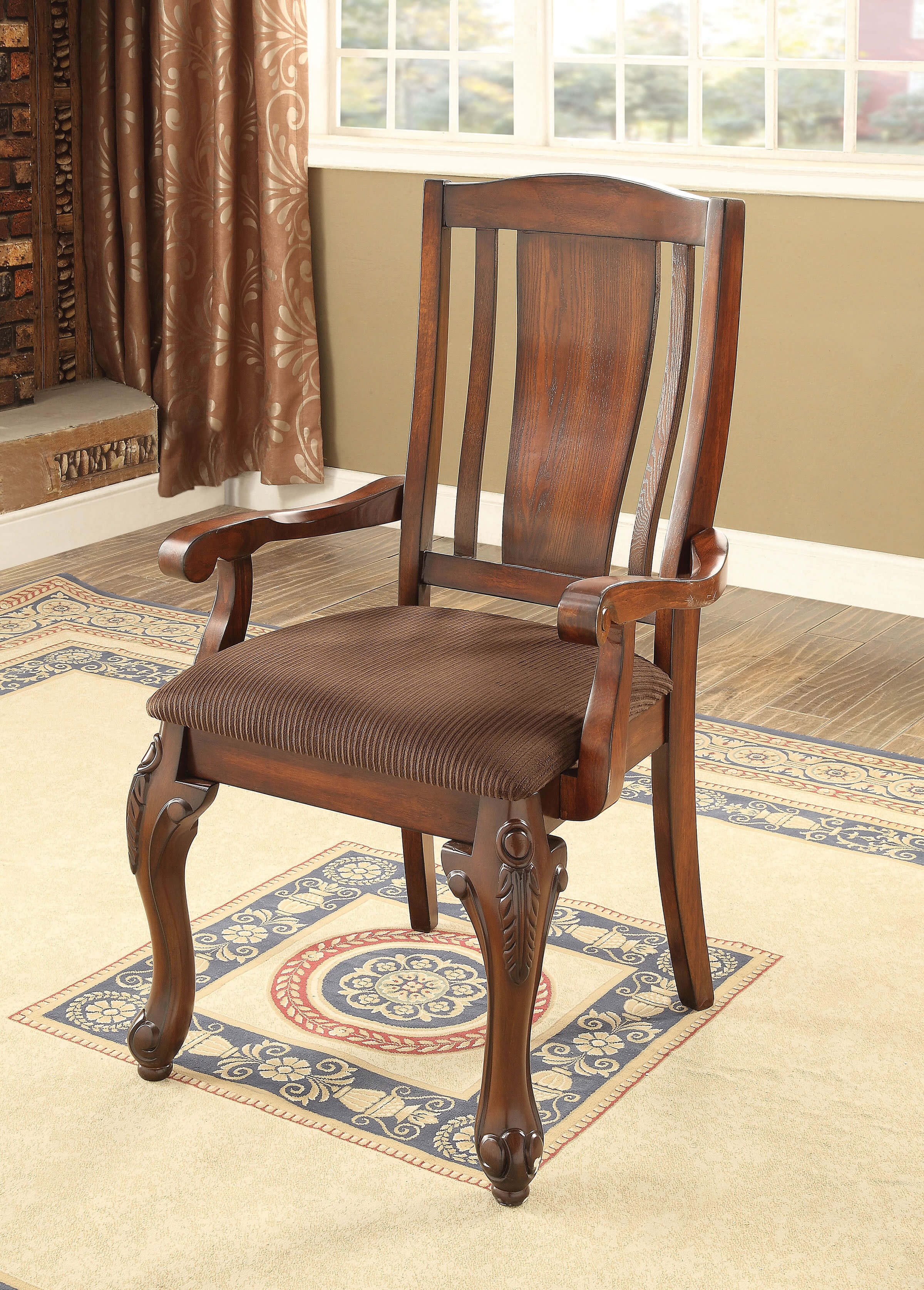 Johannesburg Faux Marble/Wood Dining Set