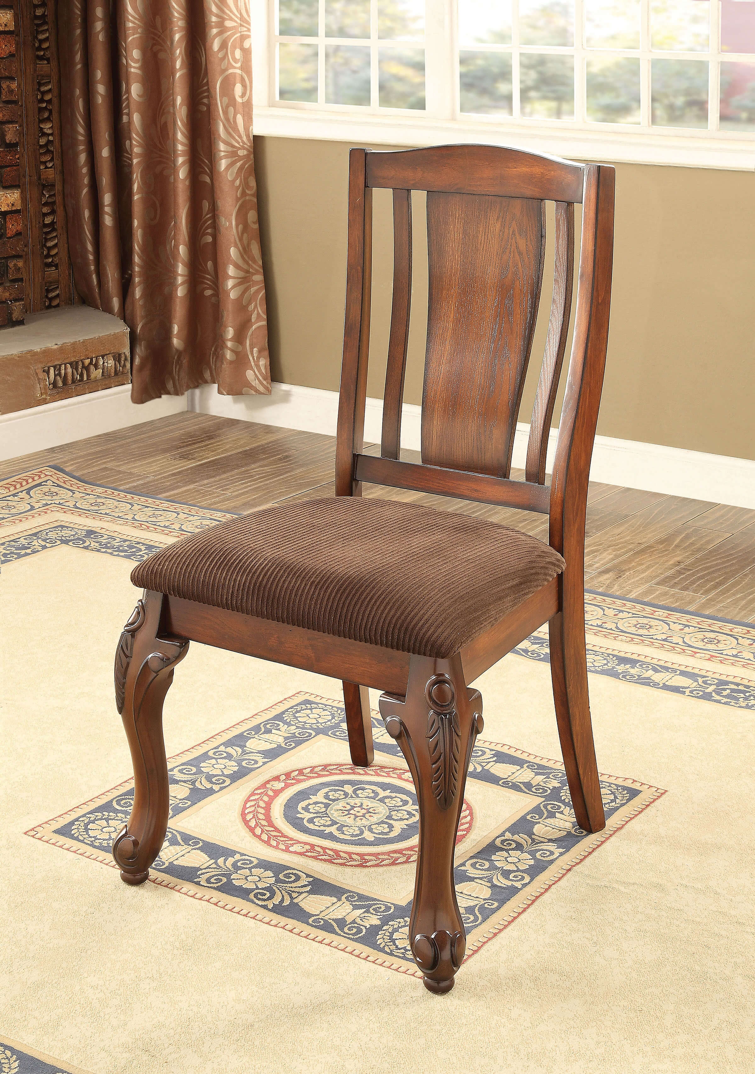 Johannesburg Faux Marble/Wood Dining Set