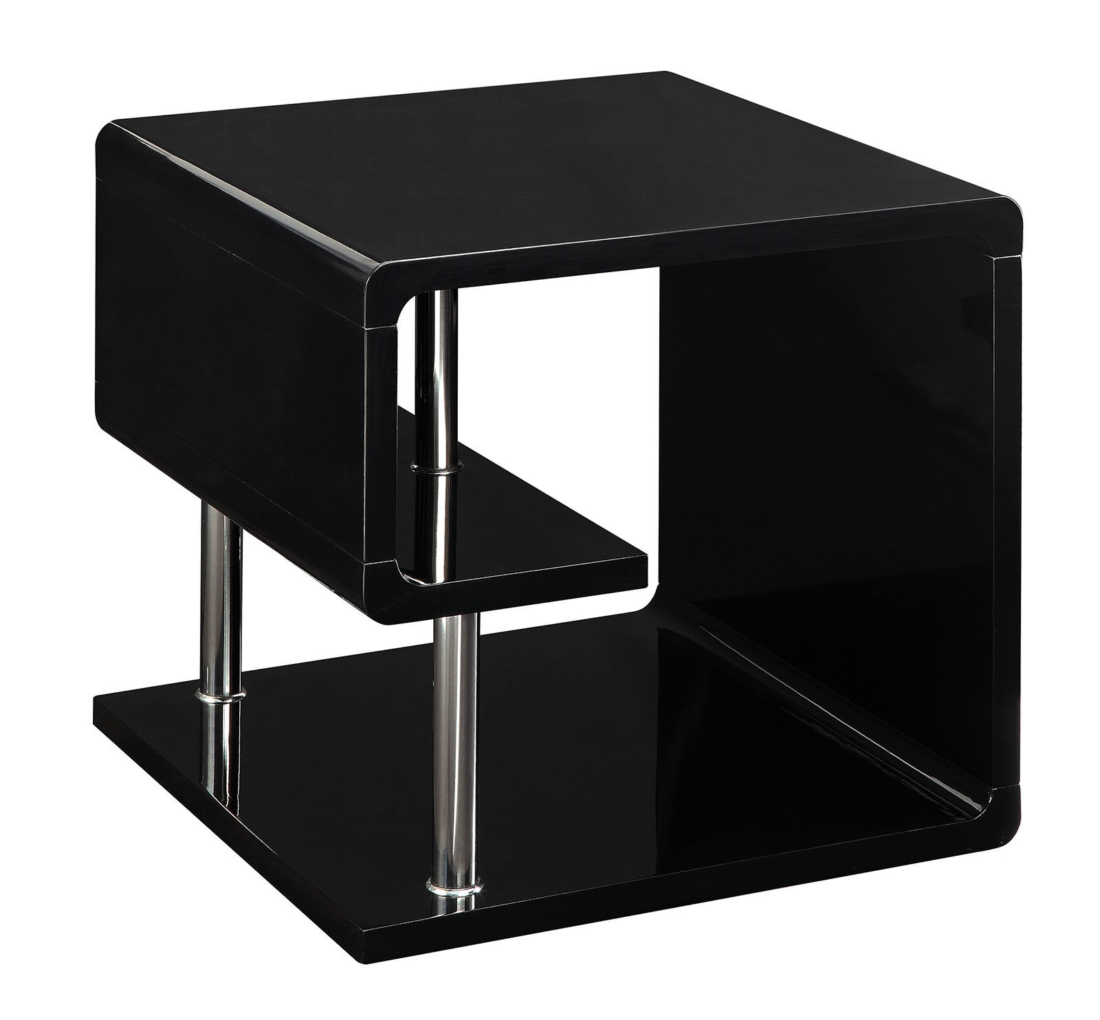 Ninove Lacquer/Wood Storage Coffee Table Set